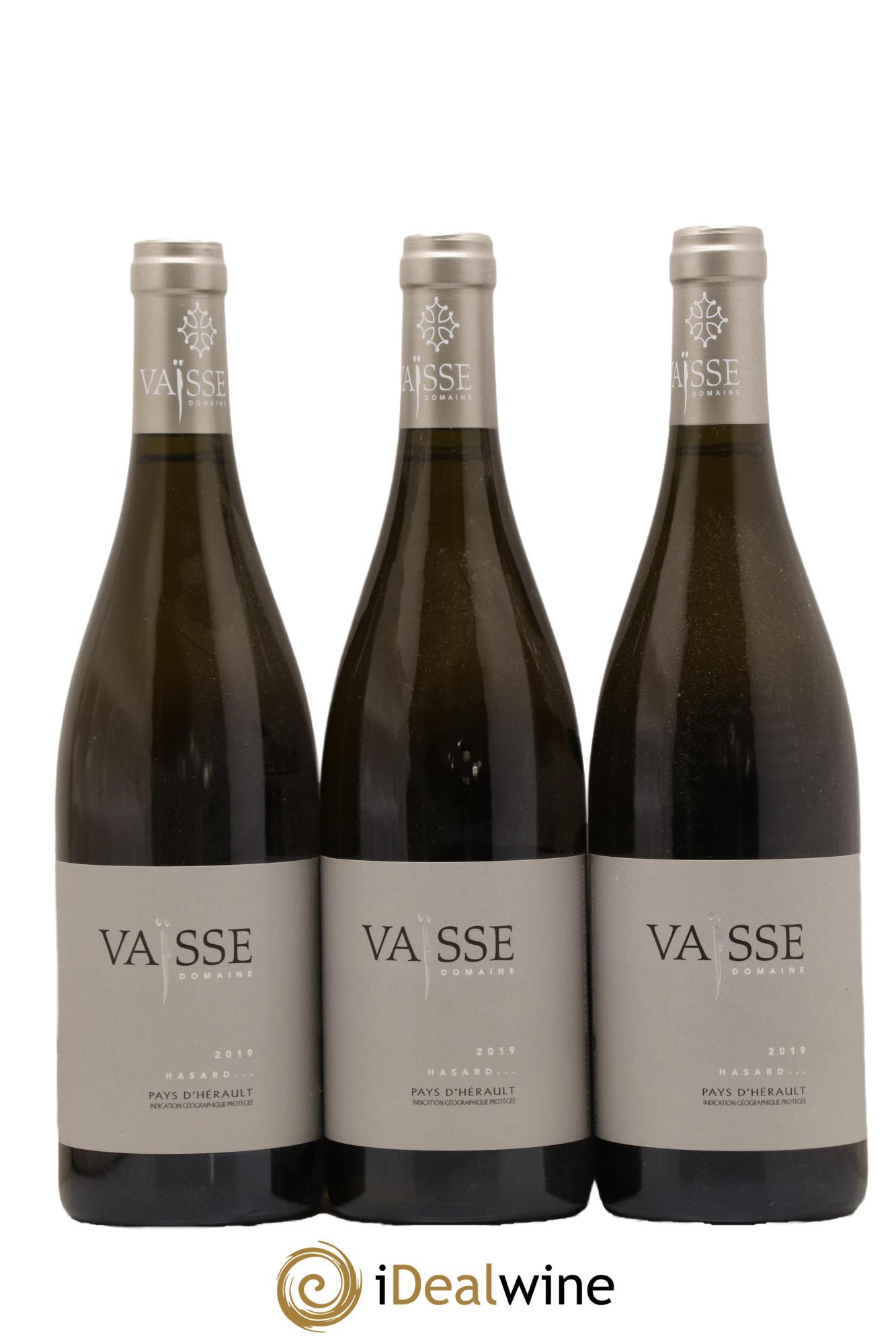 Pays d'Hérault Hasard Vaisse (Domaine) 2019 - Lot de 3 bouteilles - 0