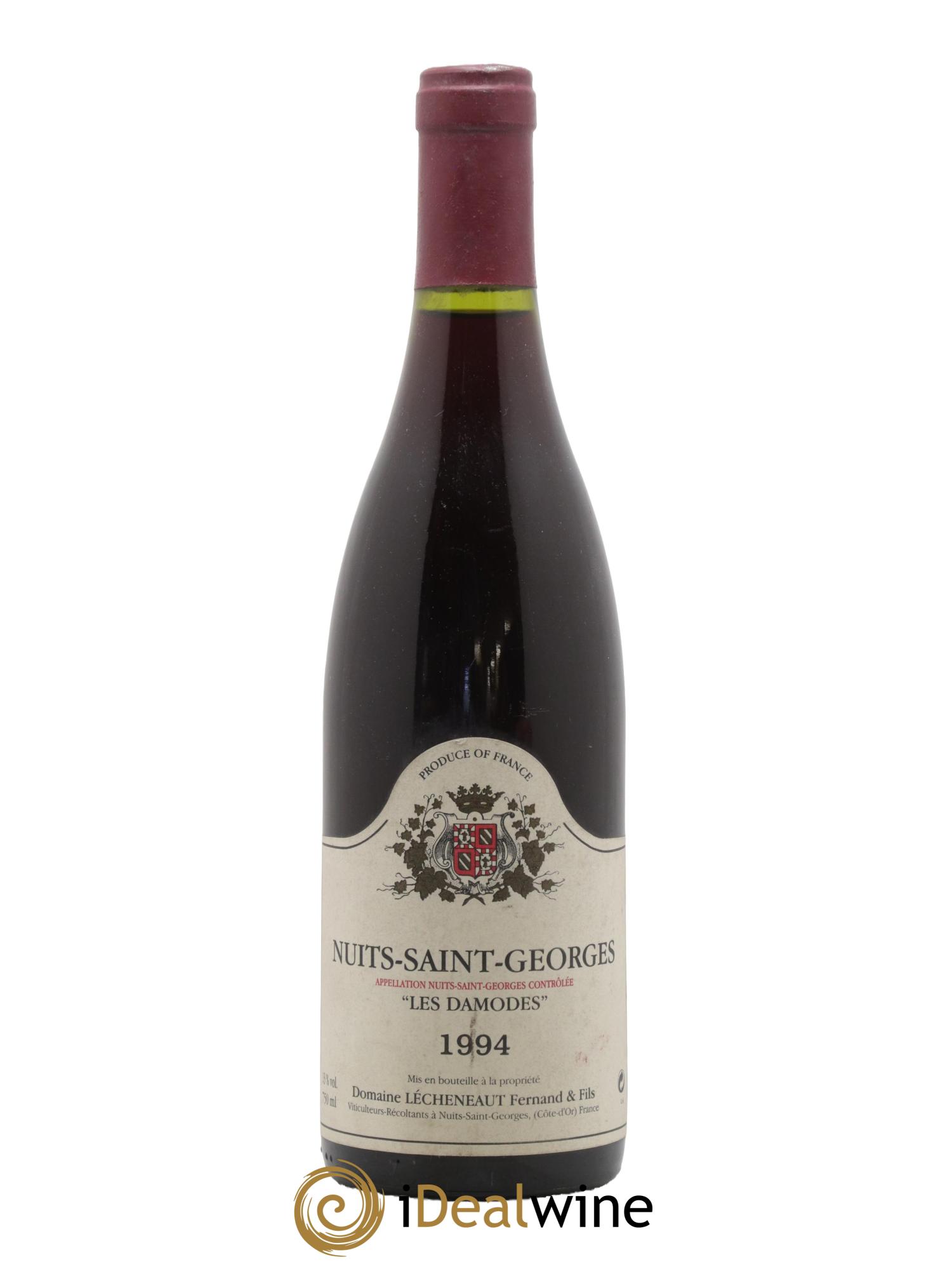 Nuits-Saint-Georges 1er Cru Les Damodes Lécheneaut (Domaine) 1994 - Lot de 1 bouteille - 0