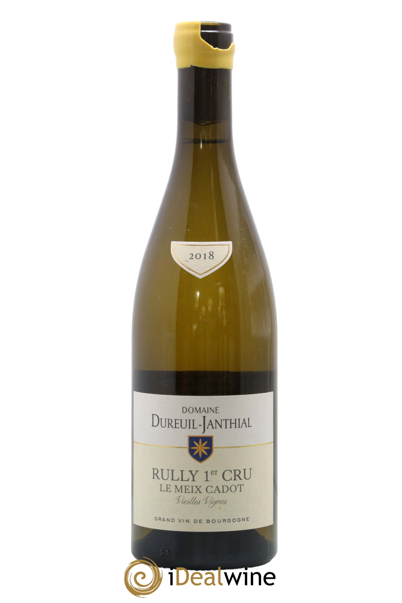 Rully 1er Cru Le Meix Cadot Vieilles Vignes Vincent Dureuil-Janthial 2018 - Lot de 1 bouteille - 0