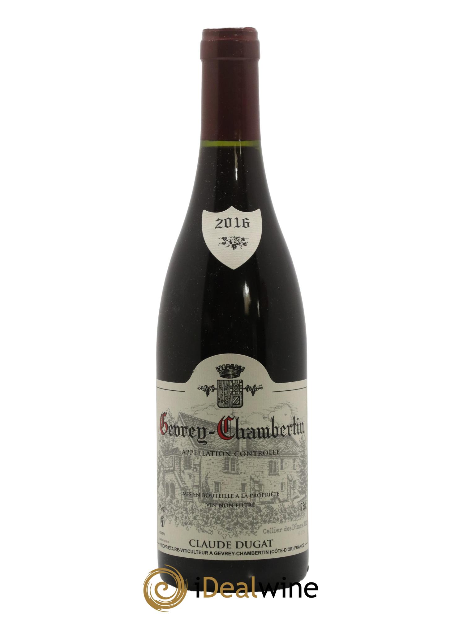 Gevrey-Chambertin Claude Dugat 2016 - Lot de 1 bouteille - 0
