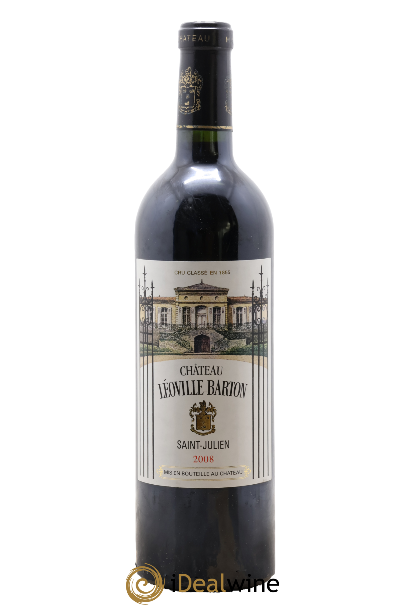 Château Léoville Barton 2ème Grand Cru Classé 2008 - Lot de 1 bouteille - 0