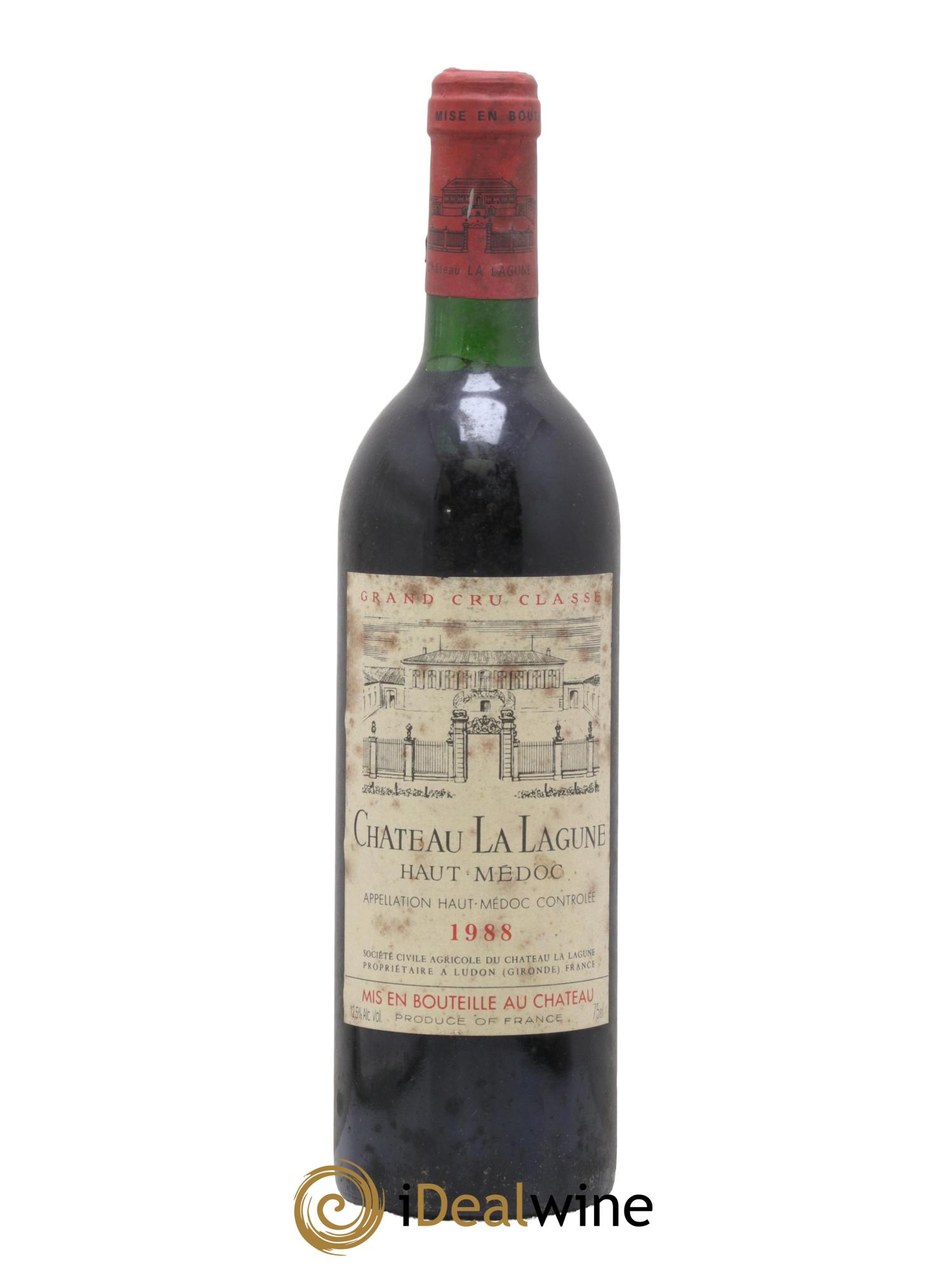 Château la Lagune 3ème Grand Cru Classé 1988 - Lot de 1 bouteille - 0