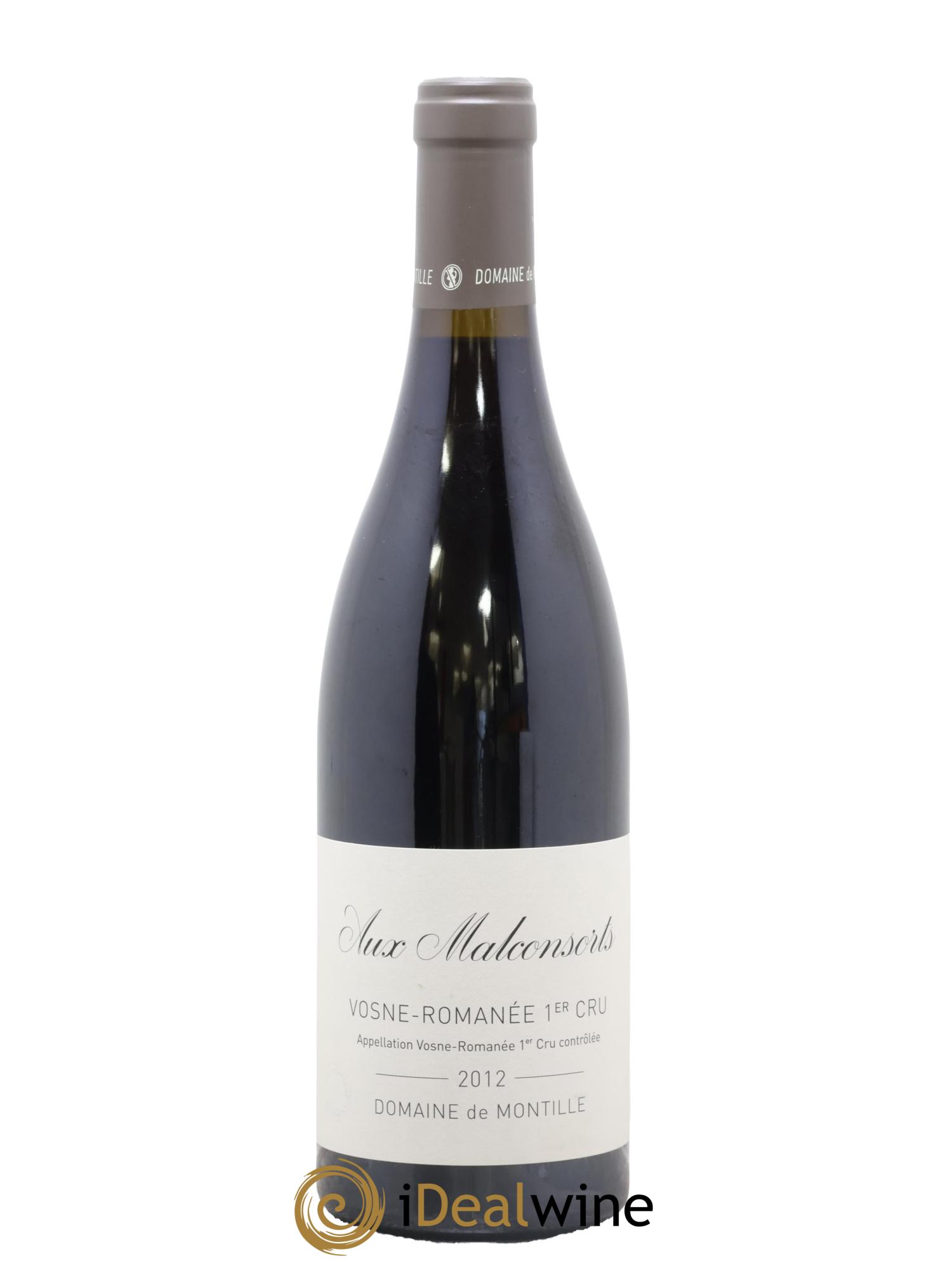 Vosne-Romanée 1er Cru Les Malconsorts De Montille (Domaine) 2012 - Lot de 1 bouteille - 0