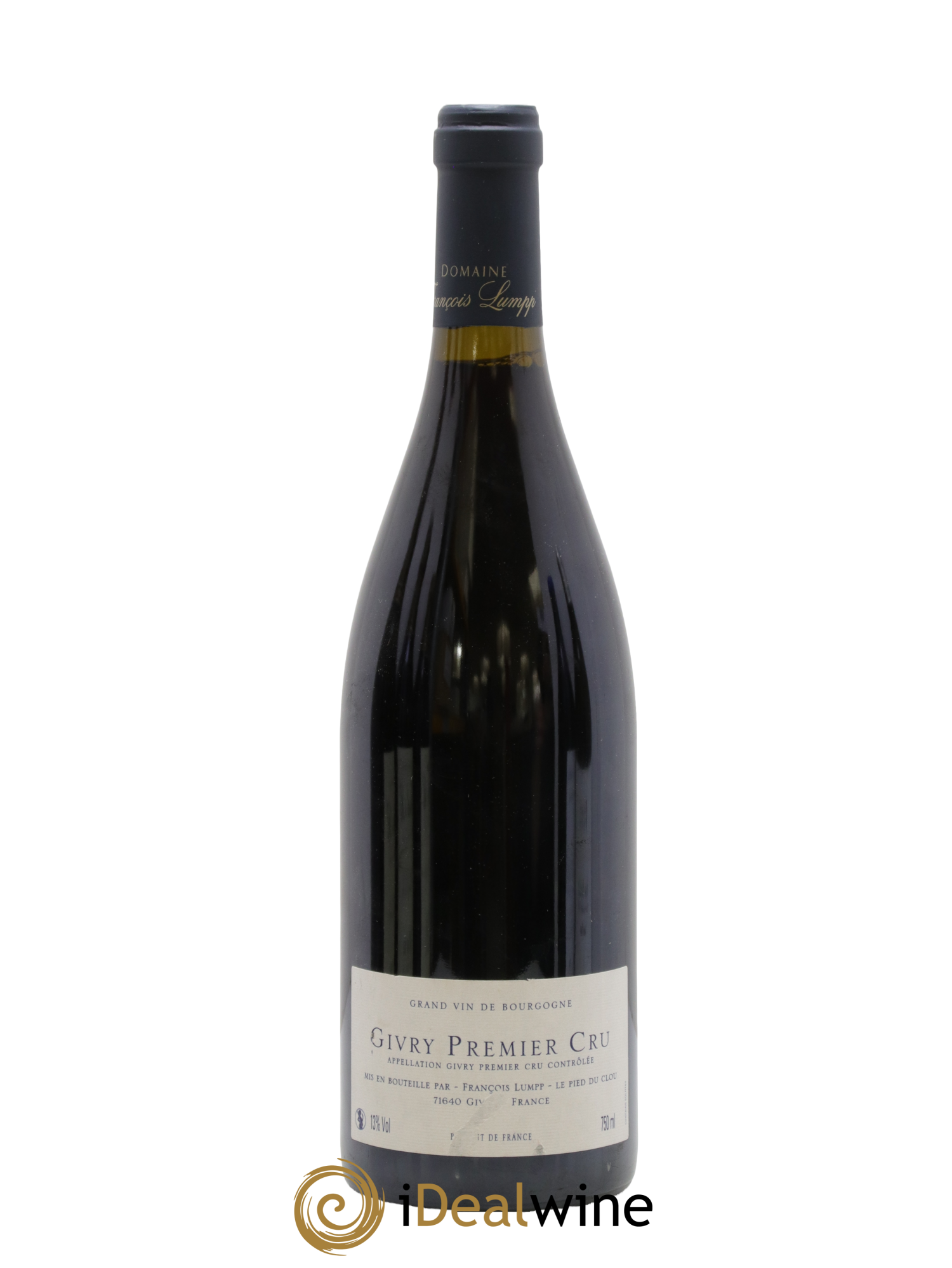 Givry 1er Cru A Vigne Rouge François Lumpp (Domaine) 2016 - Lot of 1 bottle - 1