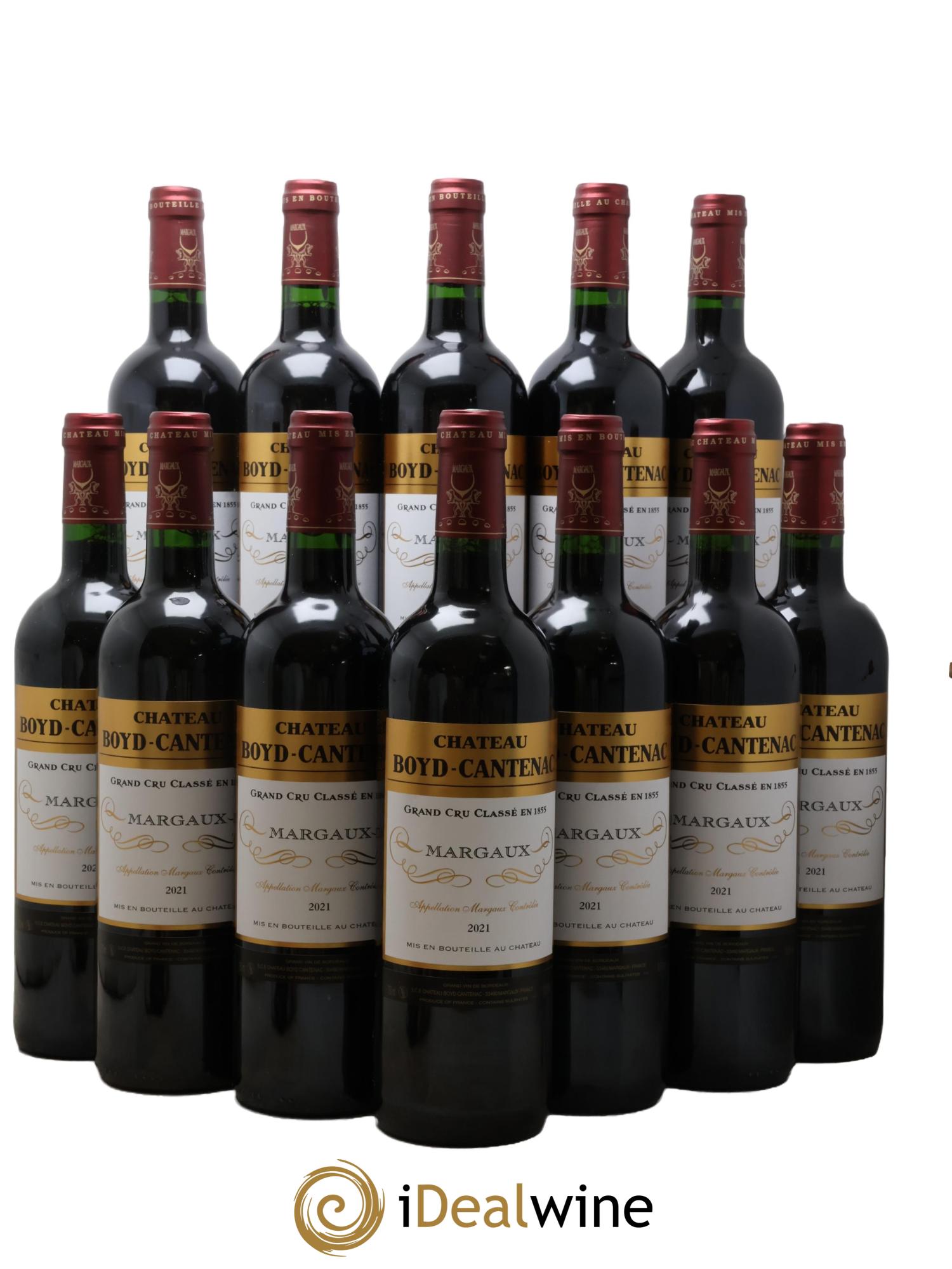 Château Boyd Cantenac 3ème Grand Cru Classé 2021 - Lot of 12 bottles - 0