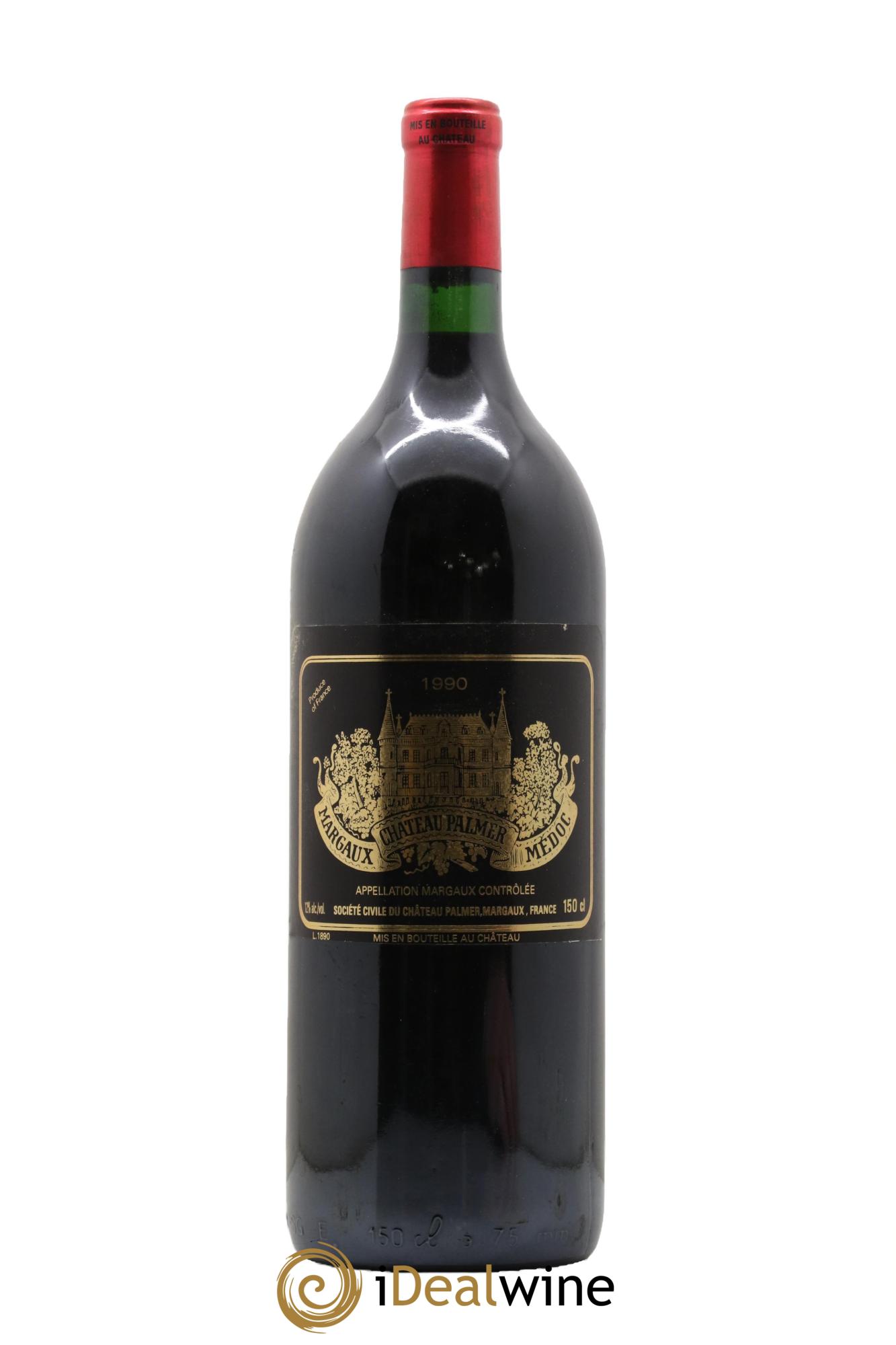 Château Palmer 3ème Grand Cru Classé 1990 - Lot de 1 magnum - 0