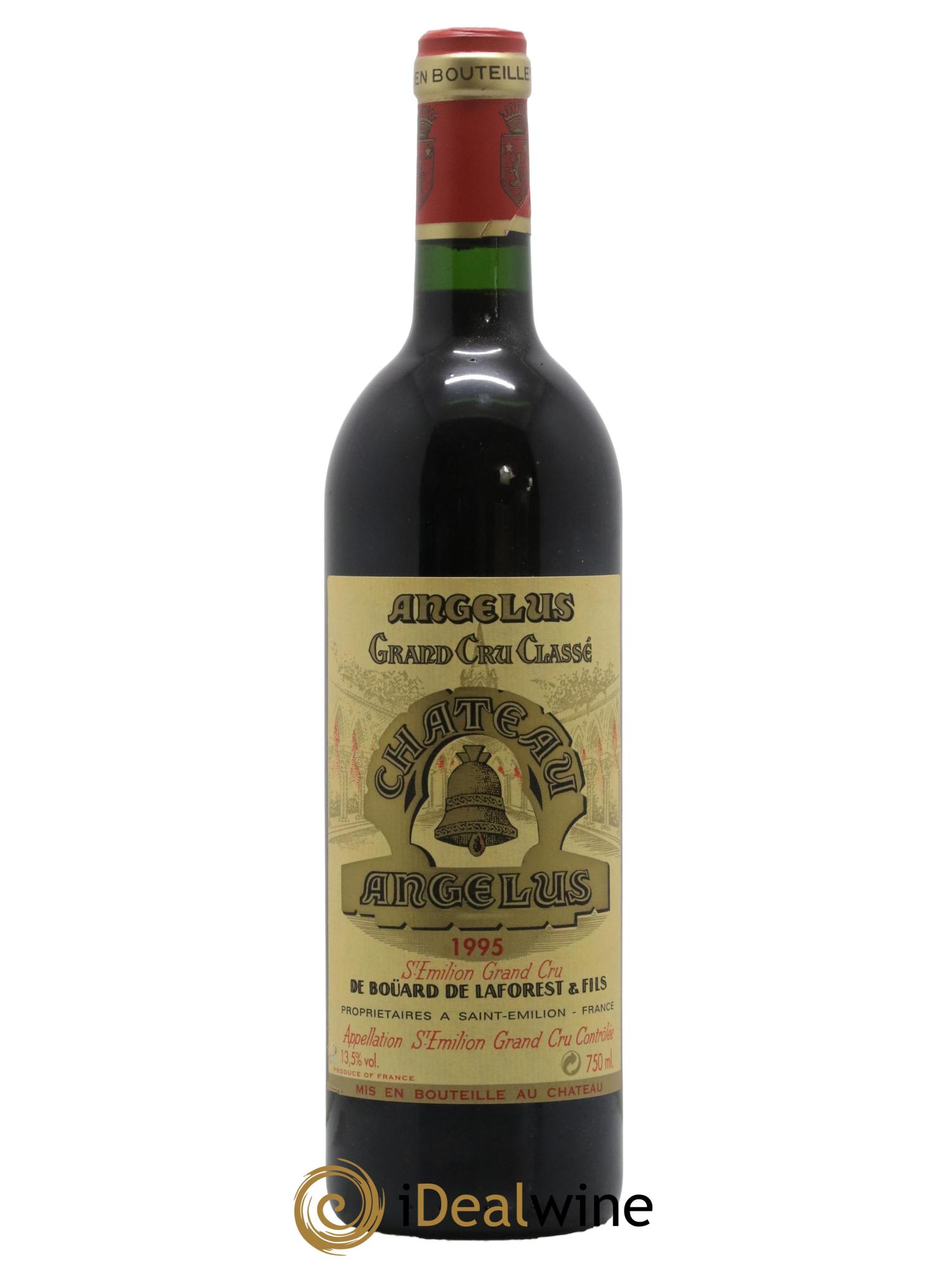 Château Angélus 1er Grand Cru Classé A 1995 - Lot de 1 bouteille - 0