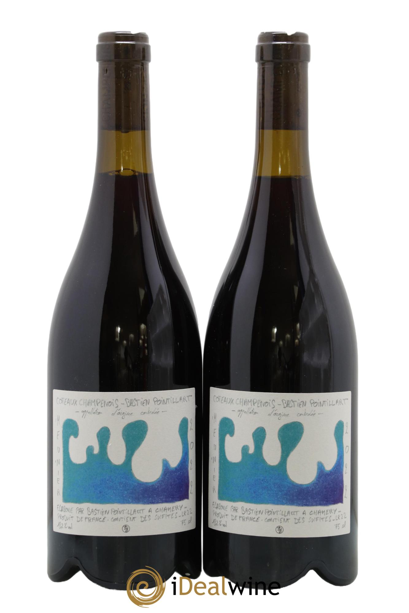 Côteaux Champenois Meunier Bastien Pointillart 2022 - Lot de 2 bouteilles - 0