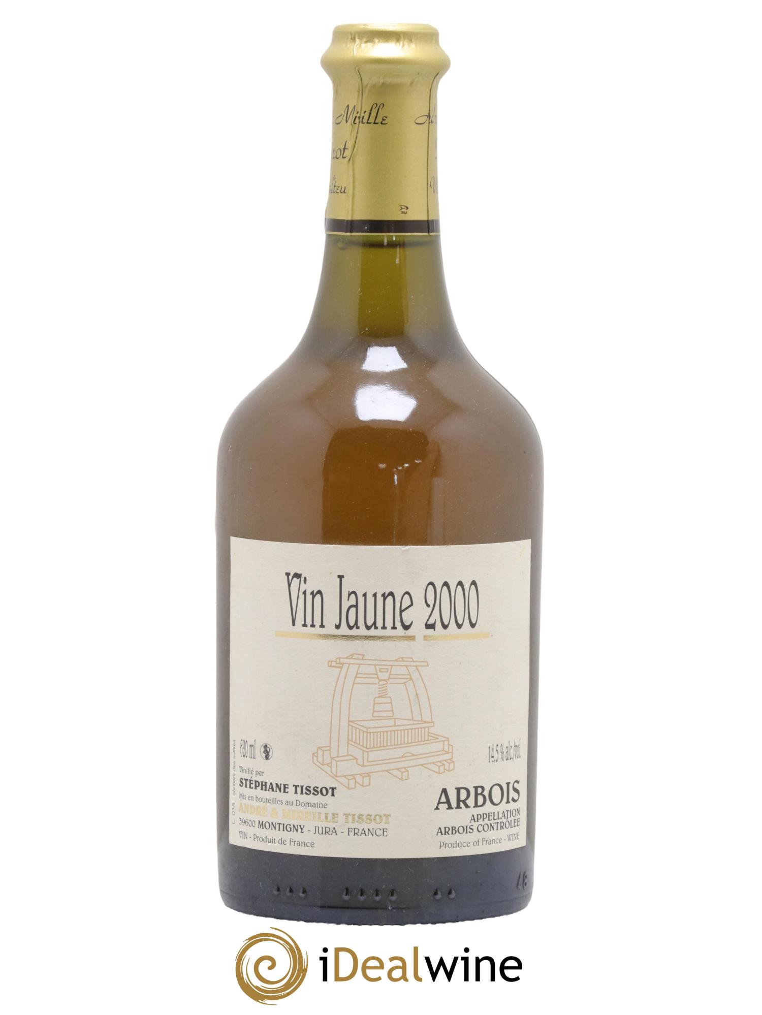 Arbois Vin Jaune Stéphane Tissot 2000 - Lot de 1 clavelin - 0