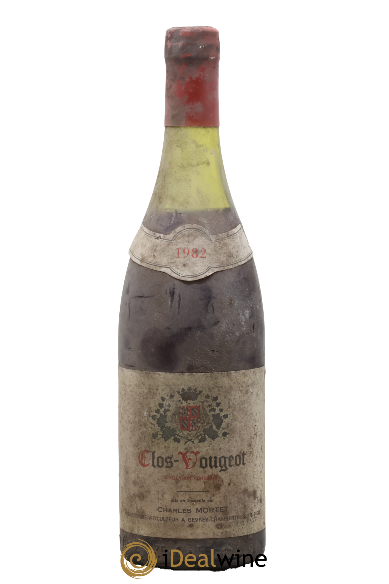 Clos de Vougeot Grand Cru Charles Mortet 1982 - Posten von 1 Flasche - 0