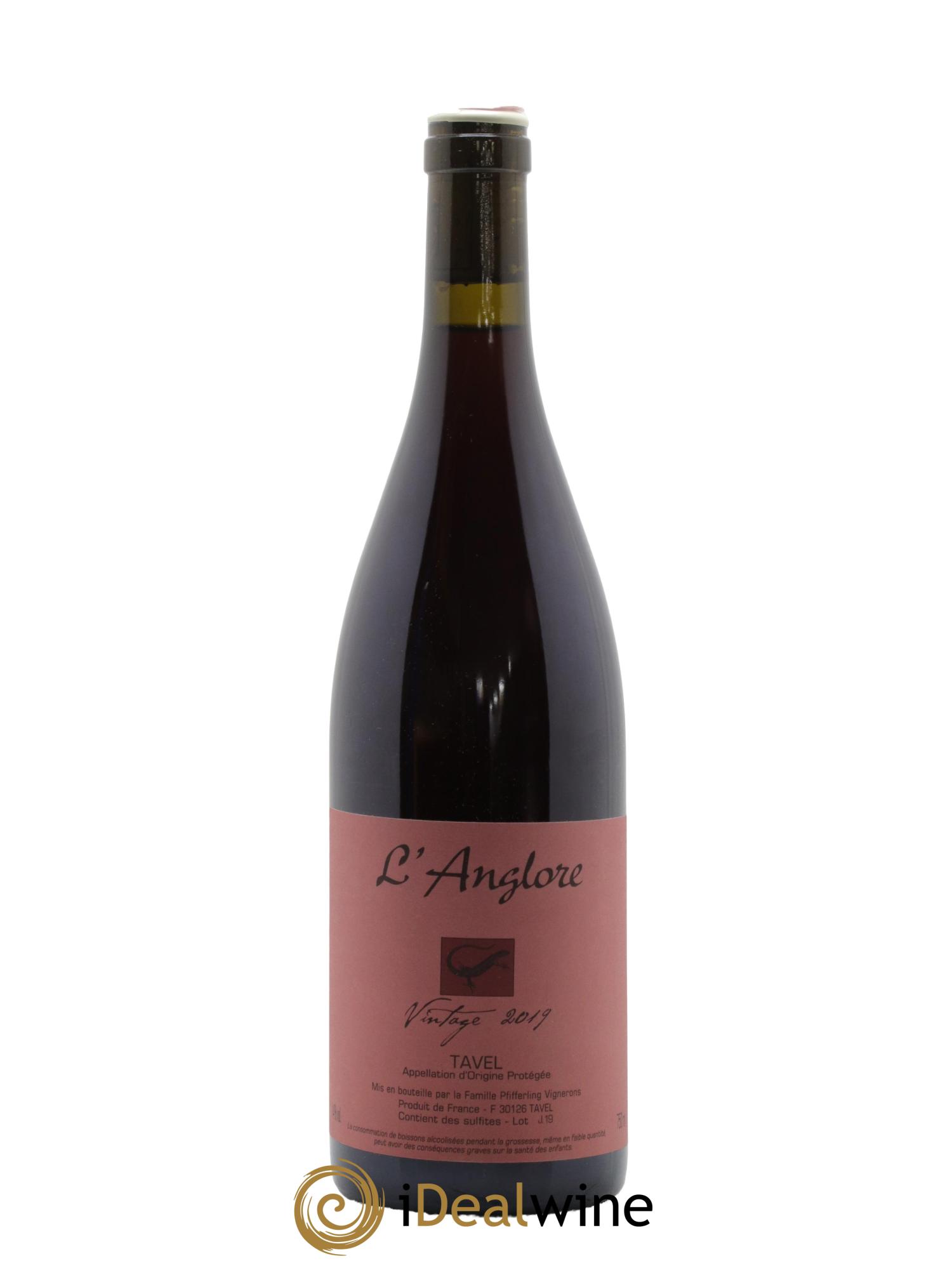 Tavel Vintage L'Anglore 2019 - Lot de 1 bouteille - 0