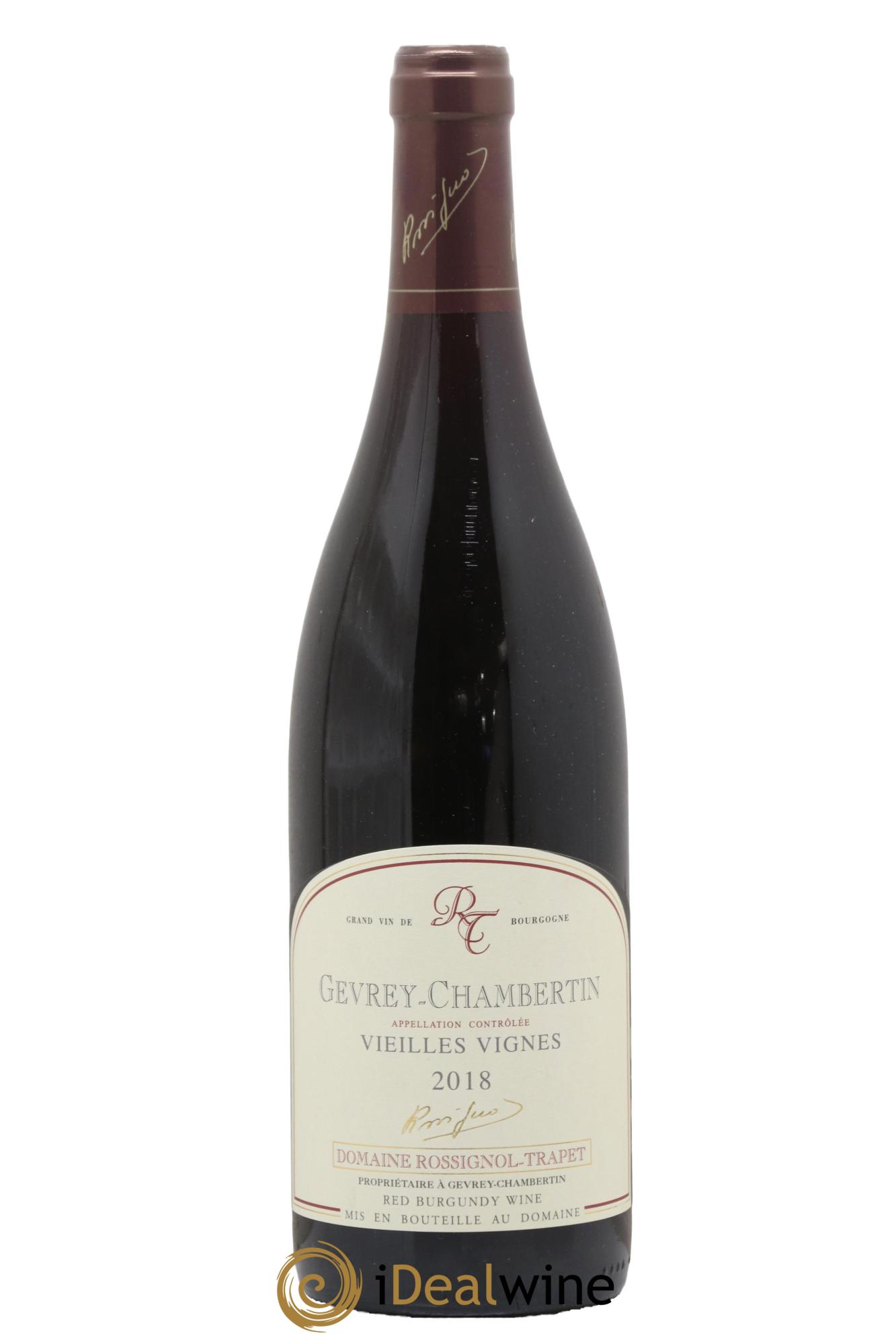 Gevrey-Chambertin Vieilles vignes Rossignol-Trapet (Domaine) 2018 - Lot de 1 bouteille - 0