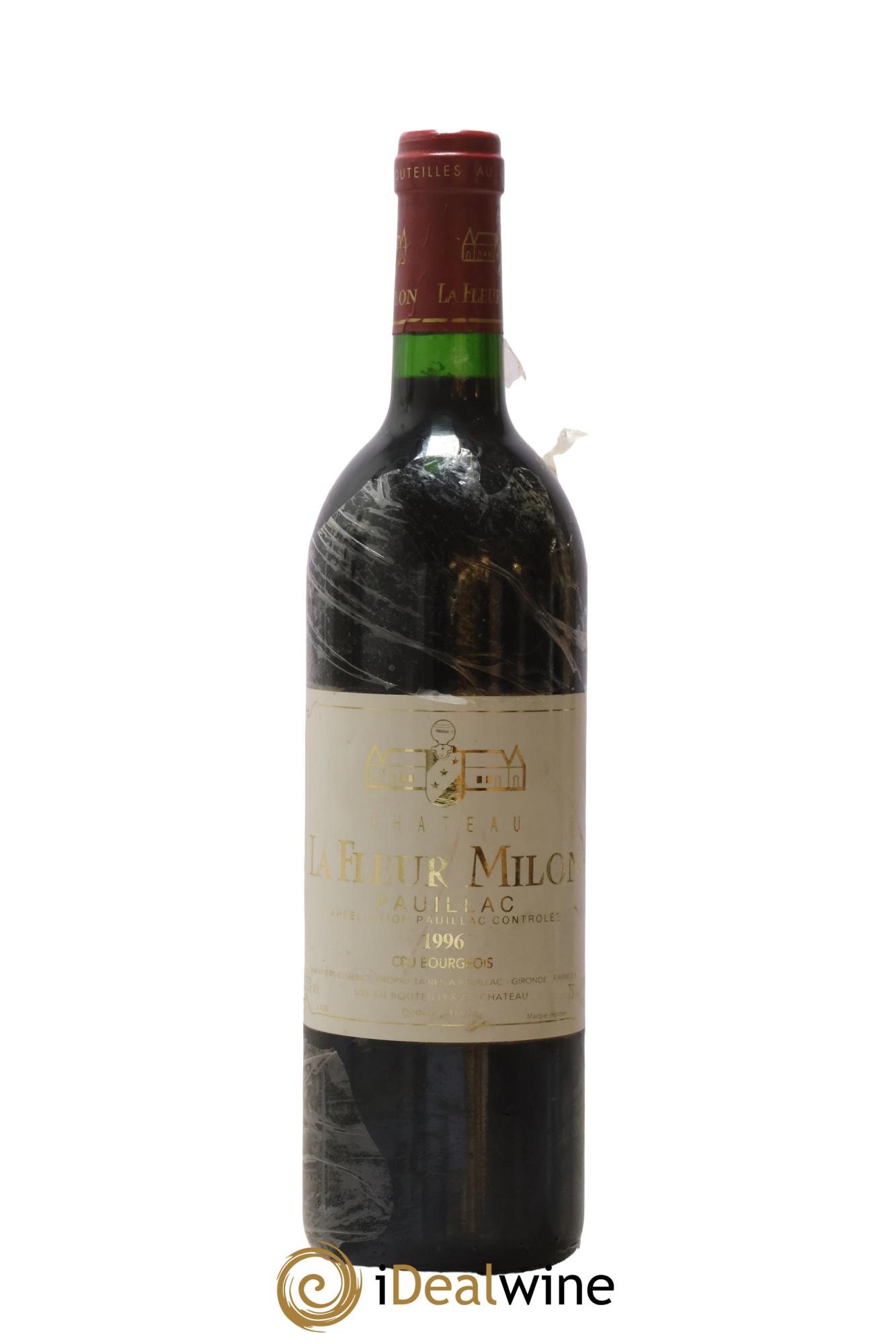 Château la Fleur Milon Cru Bourgeois 1996 - Lot de 1 bouteille - 0