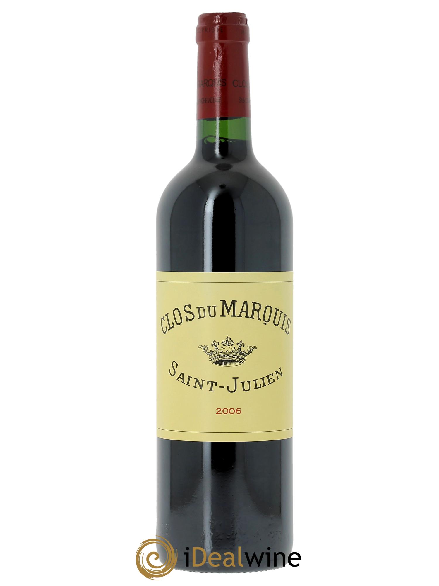 Clos du Marquis (CBO à partir de 6 bts) 2006 - Lot de 1 bouteille - 0