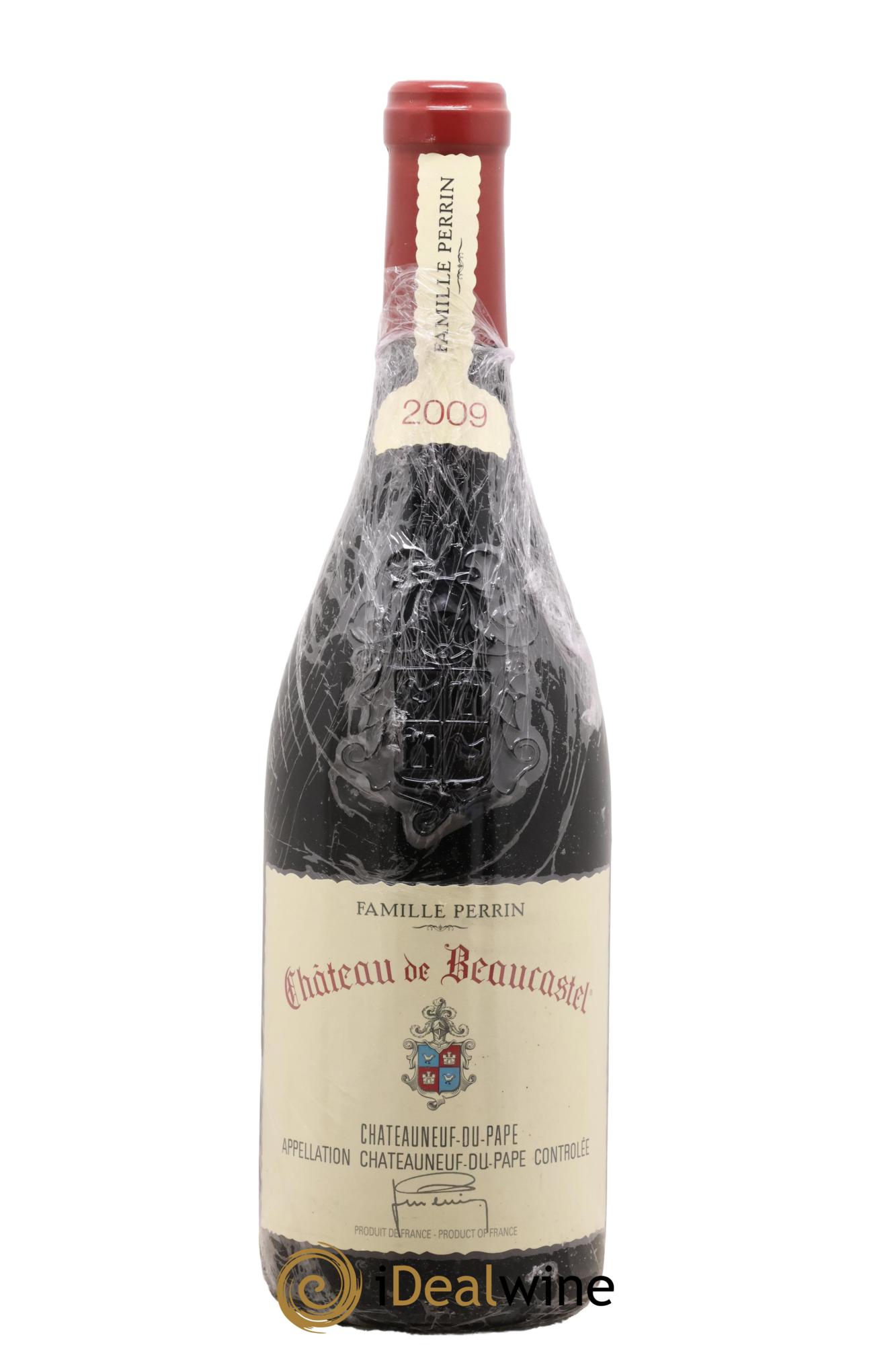 Châteauneuf-du-Pape Château de Beaucastel Famille Perrin 2009 - Lot de 1 bouteille - 0