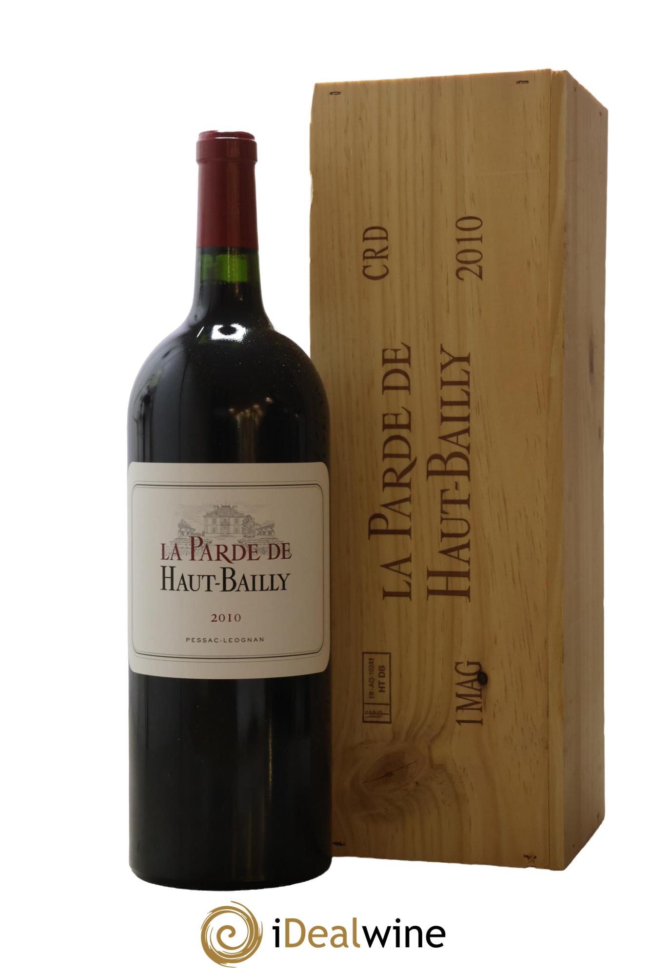 Haut Bailly II (Anciennement La Parde de Haut-Bailly) Second Vin 2010 - Lot de 1 magnum - 1