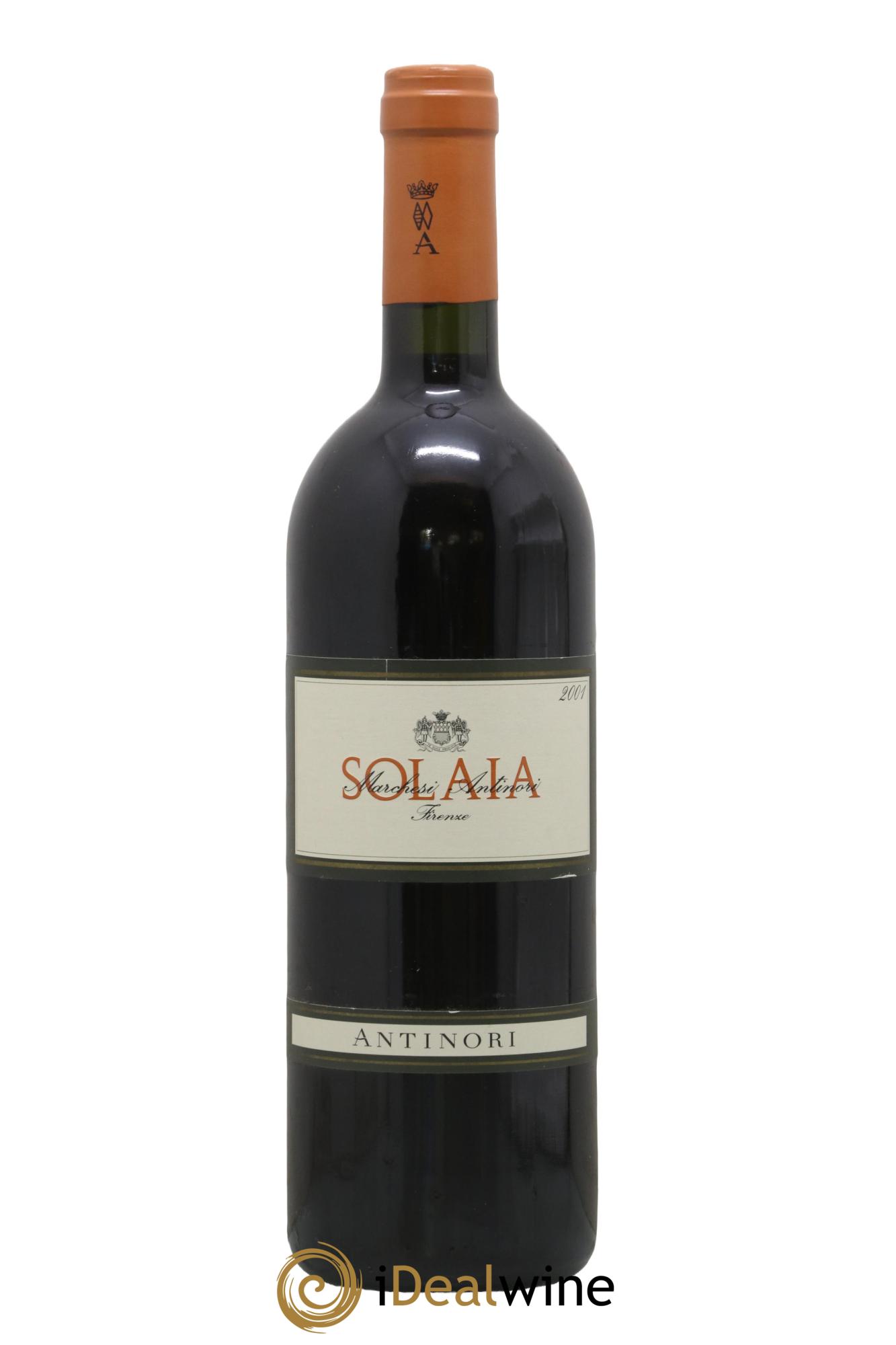 Toscana IGT Solaia Tenuta Tignanello - Marchesi Antinori 2001 - Lot of 1 bottle - 0