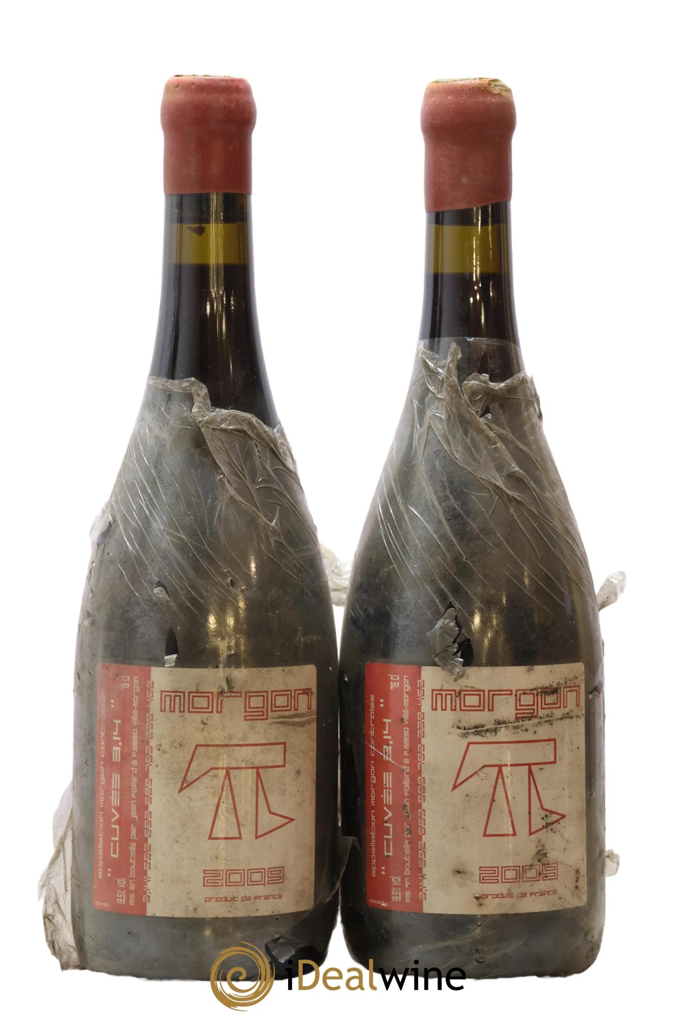 Morgon 3.14 Jean Foillard 2009 - Lot de 2 bouteilles - 0