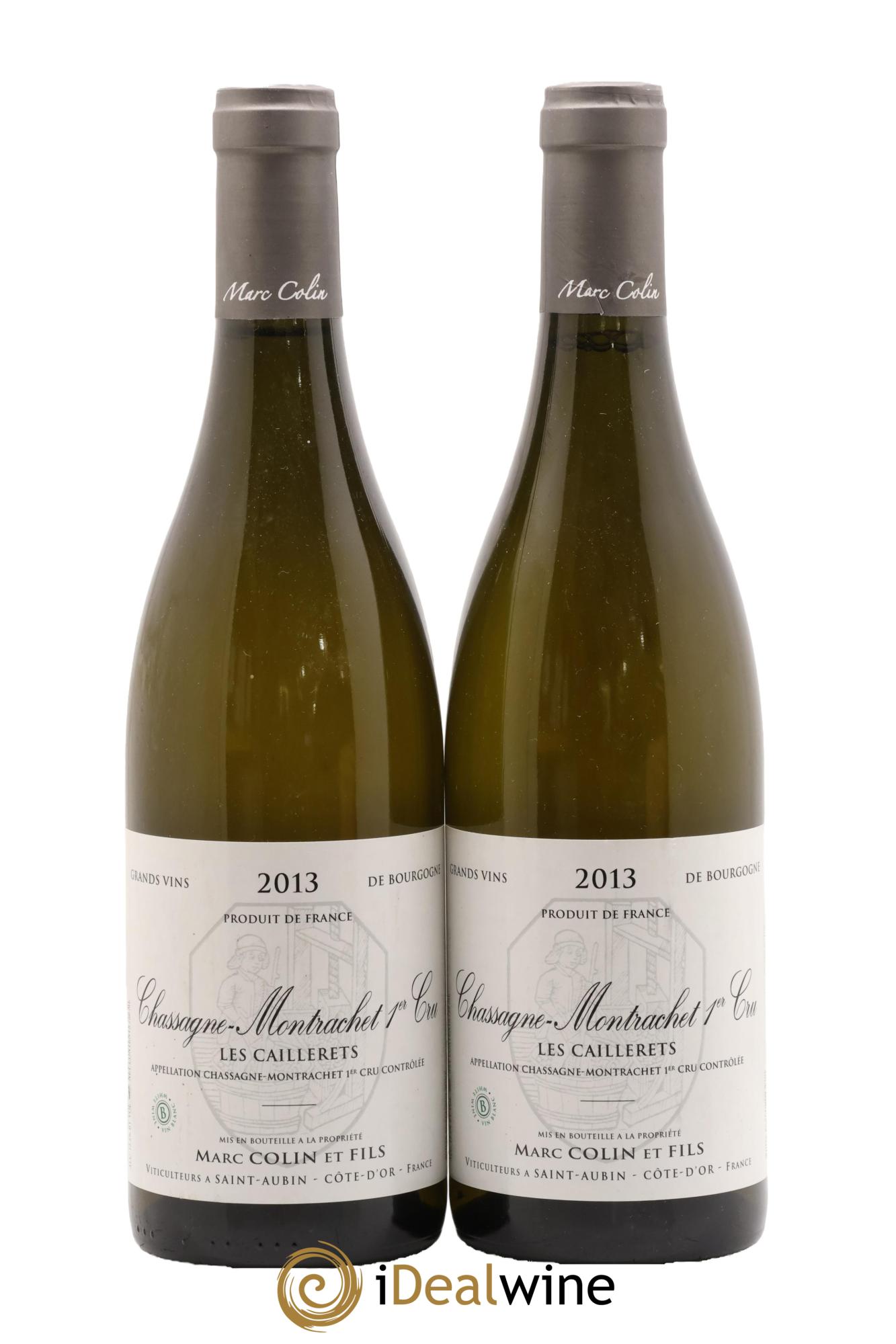Chassagne-Montrachet 1er Cru Les Caillerets Marc Colin & Fils 2013 - Lot de 2 bouteilles - 0