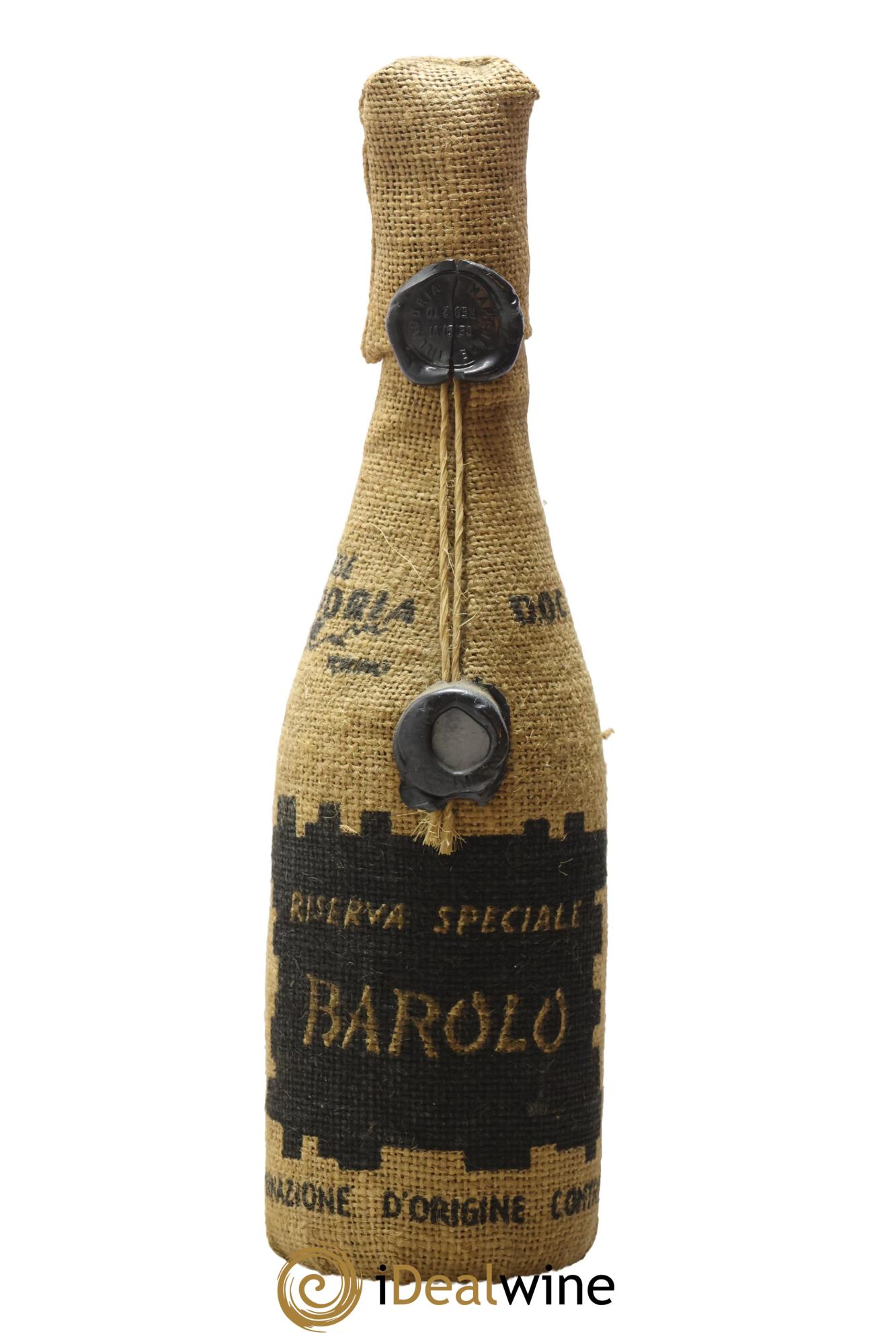 Barolo DOC Riserva Speciale Marchesi Villadoria 1969 - Lot de 1 bouteille - 0
