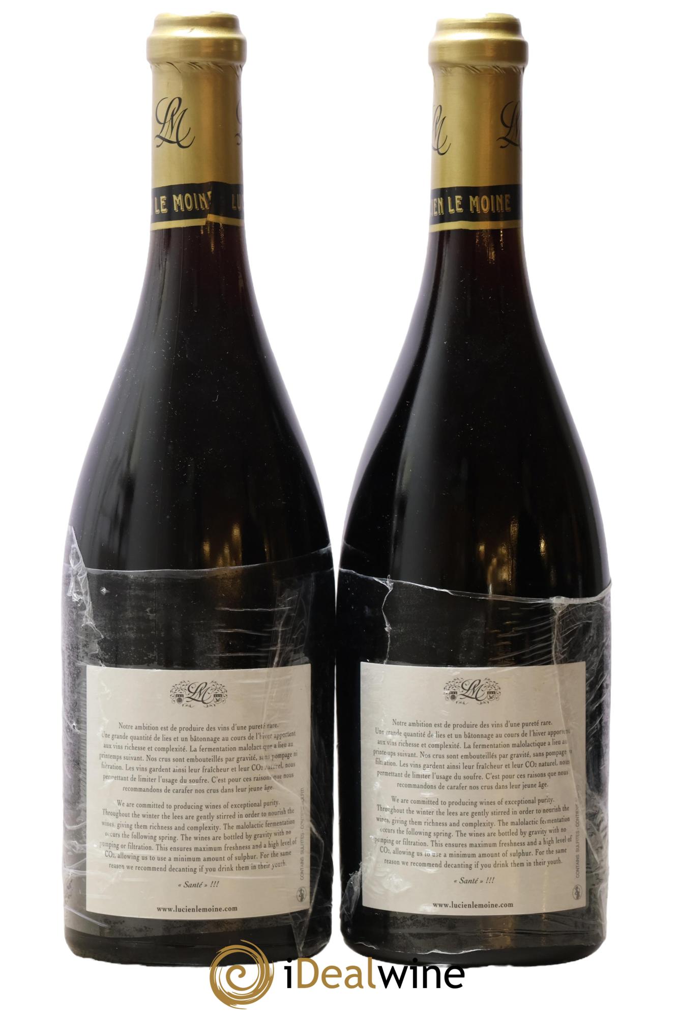 Chambolle-Musigny 1er Cru Les Charmes Lucien Le Moine 2014 - Lot de 2 bouteilles - 1