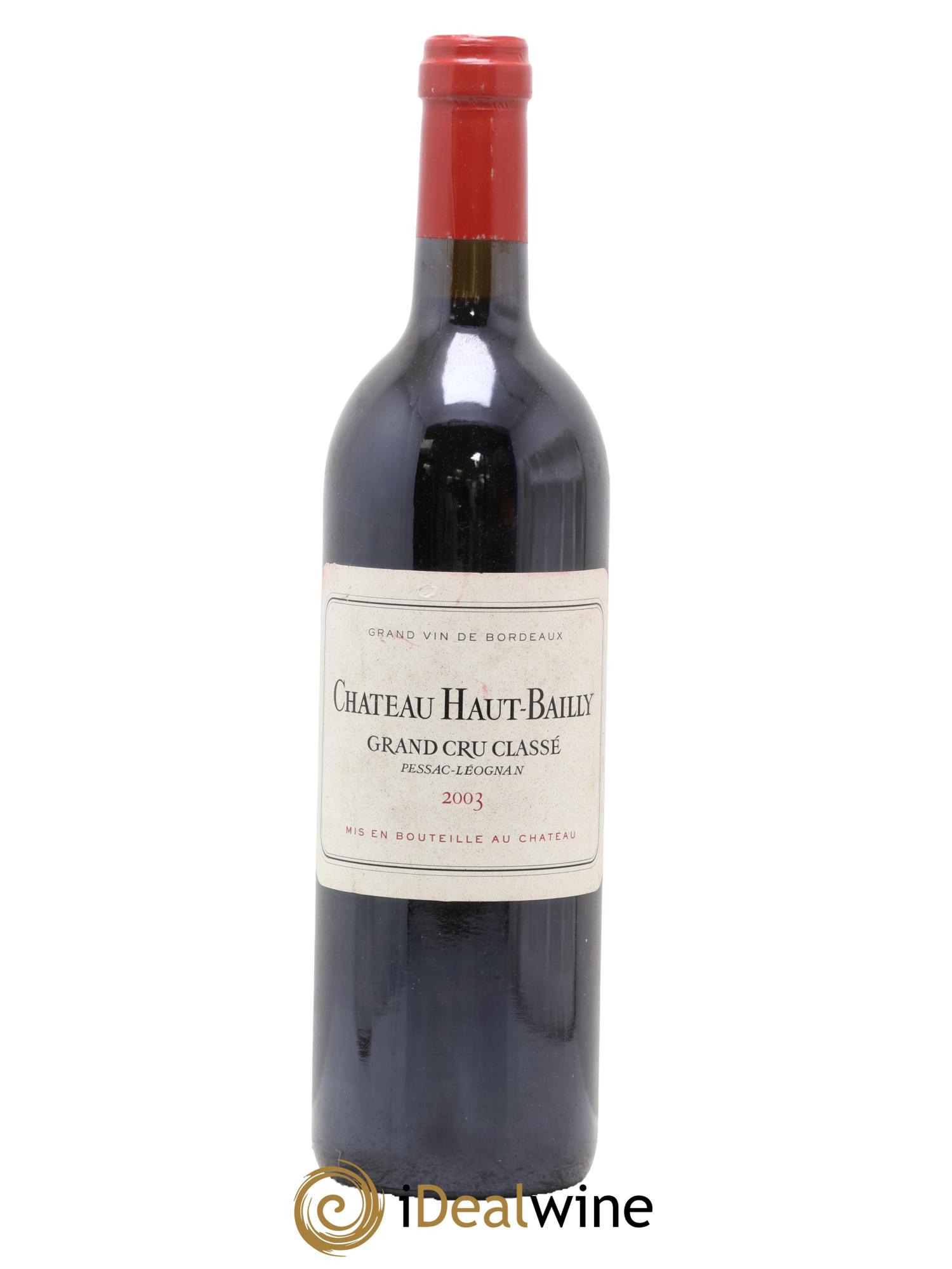 Château Haut-Bailly Cru Classé de Graves 2003 - Lot of 1 bottle - 0