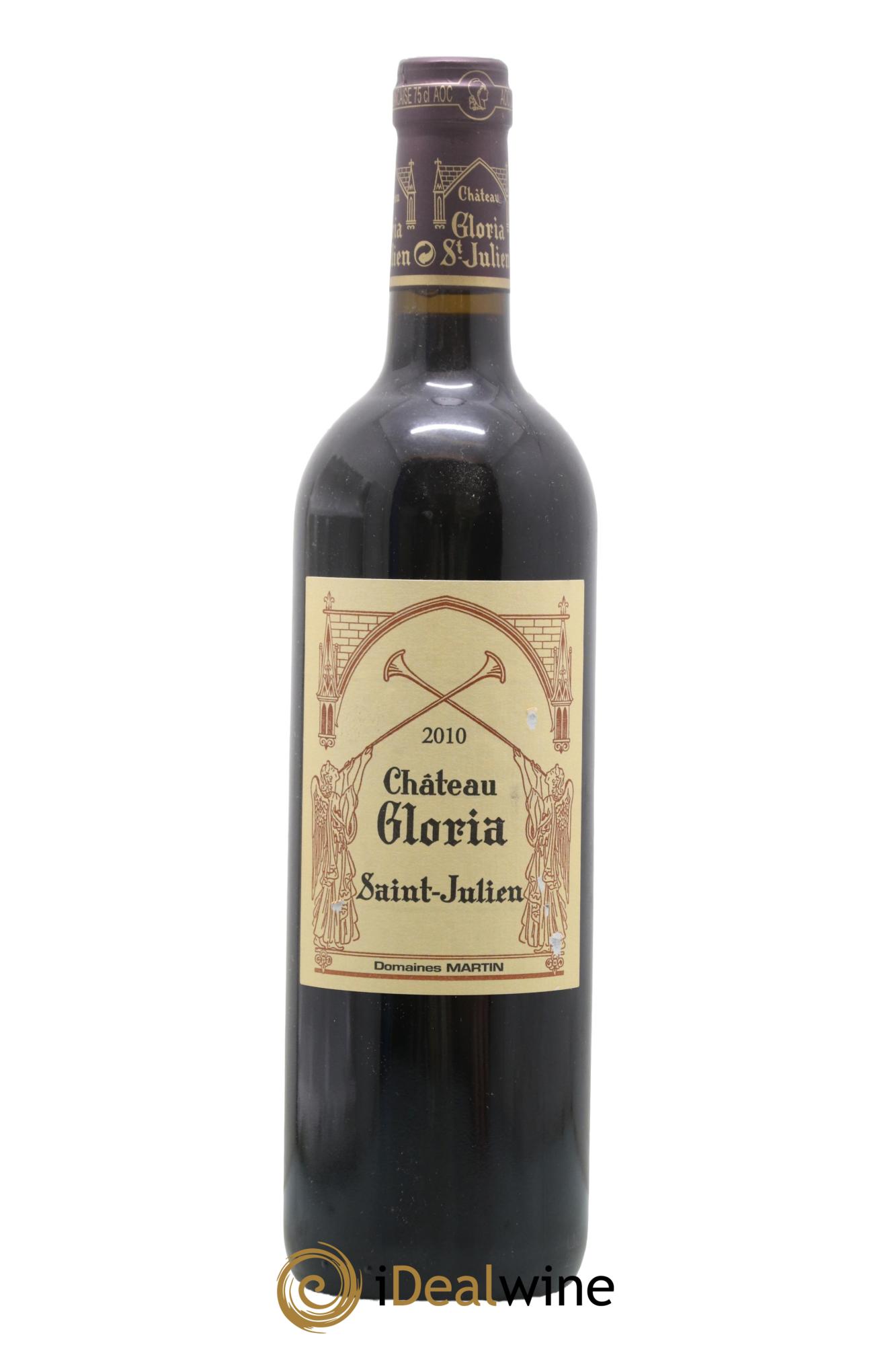 Château Gloria 2010 - Lot de 1 bouteille - 0
