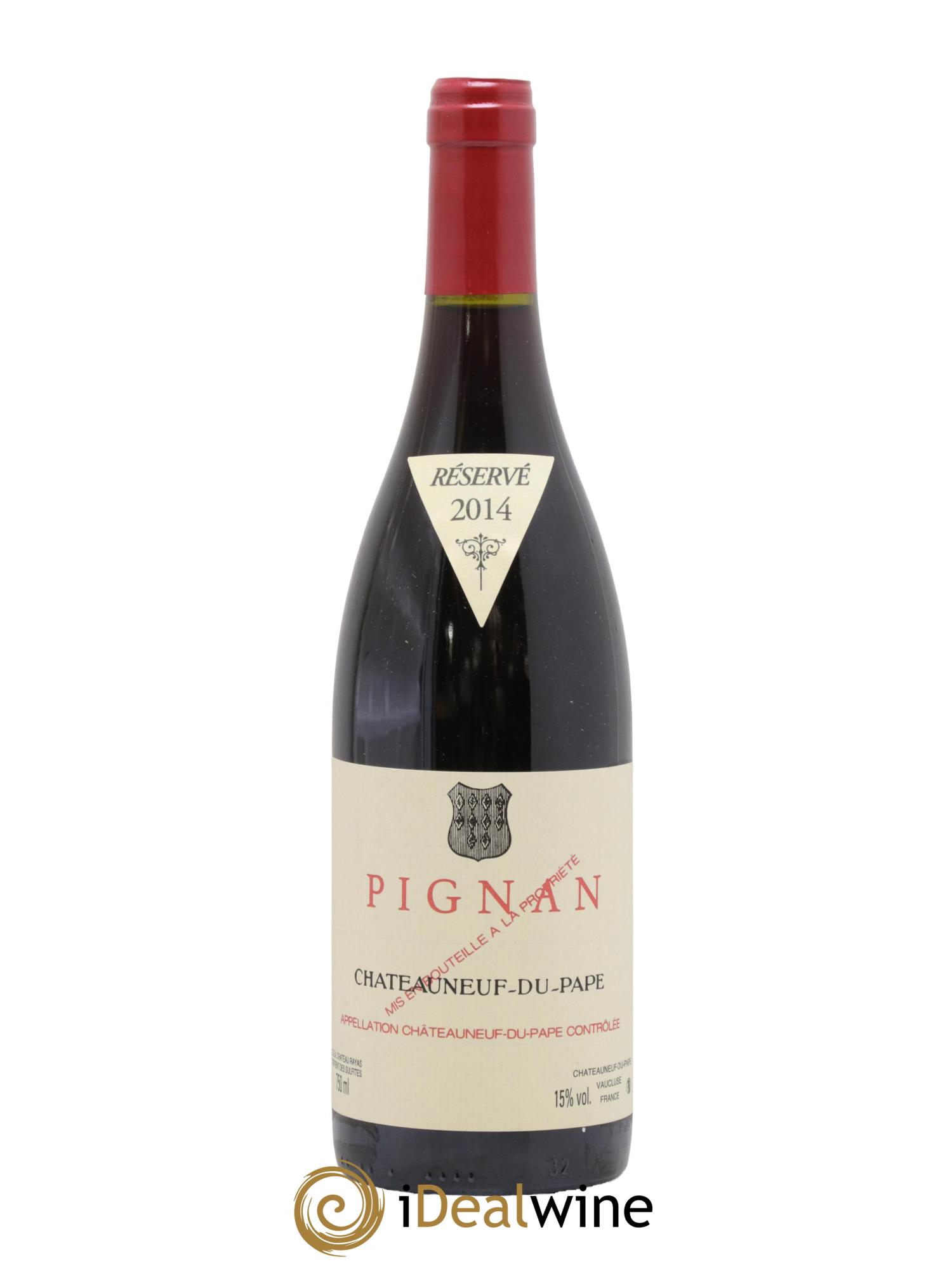 Châteauneuf-du-Pape Pignan Emmanuel Reynaud 2014 - Lot of 1 bottle - 0