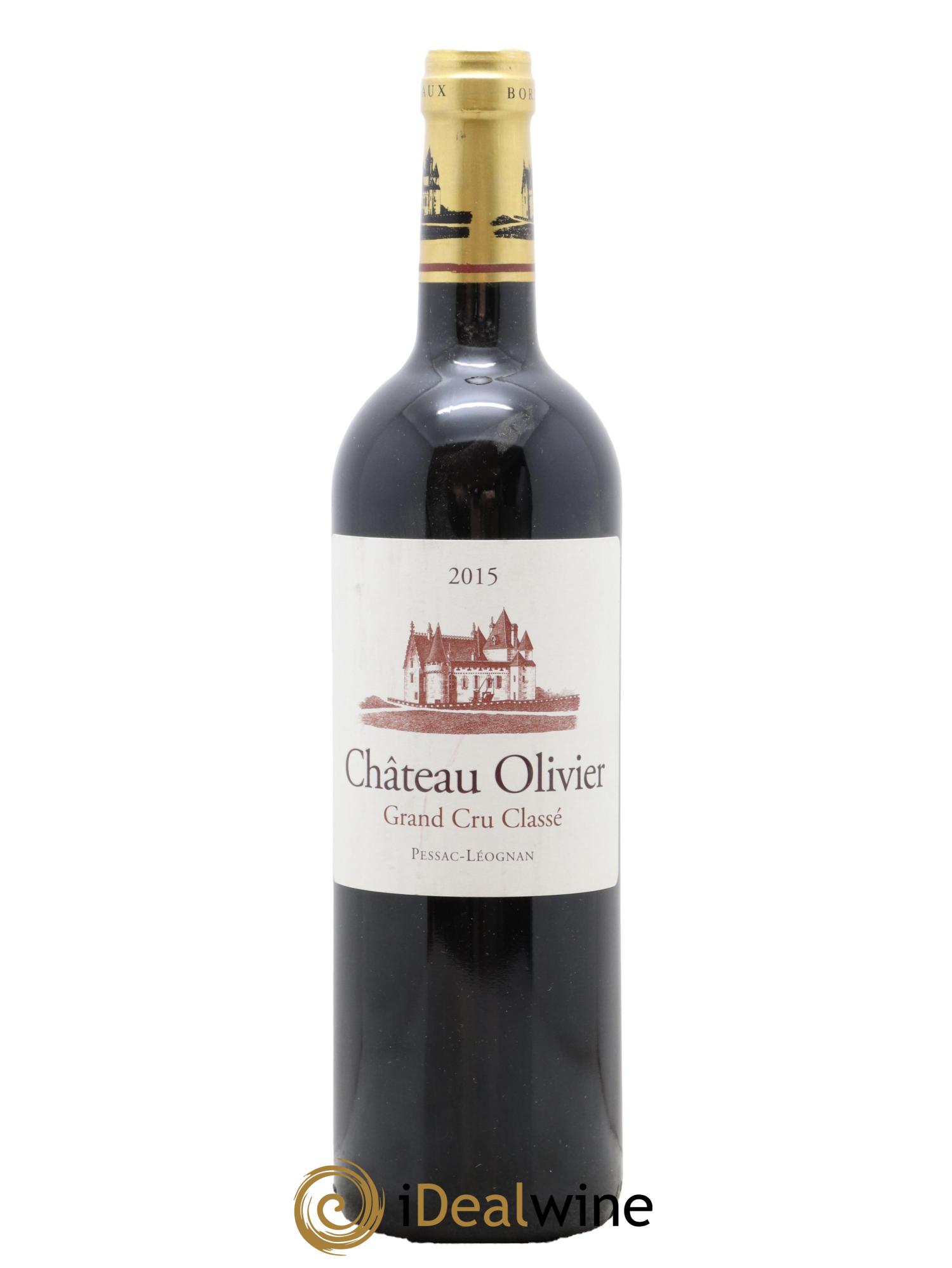 Château Olivier Cru Classé de Graves 2015 - Lot de 1 bouteille - 0