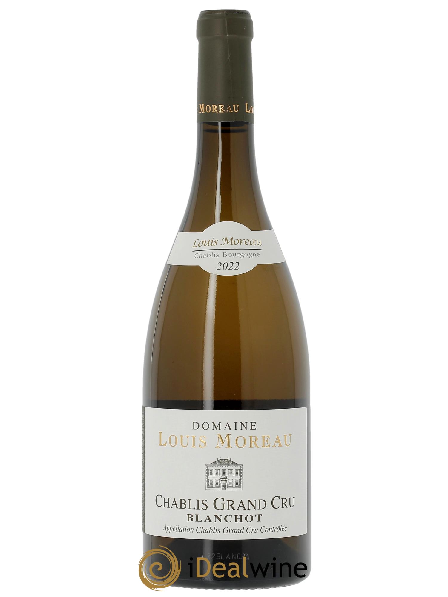 Chablis Grand Cru Blanchot Louis Moreau  2022 - Posten von 1 Flasche - 0