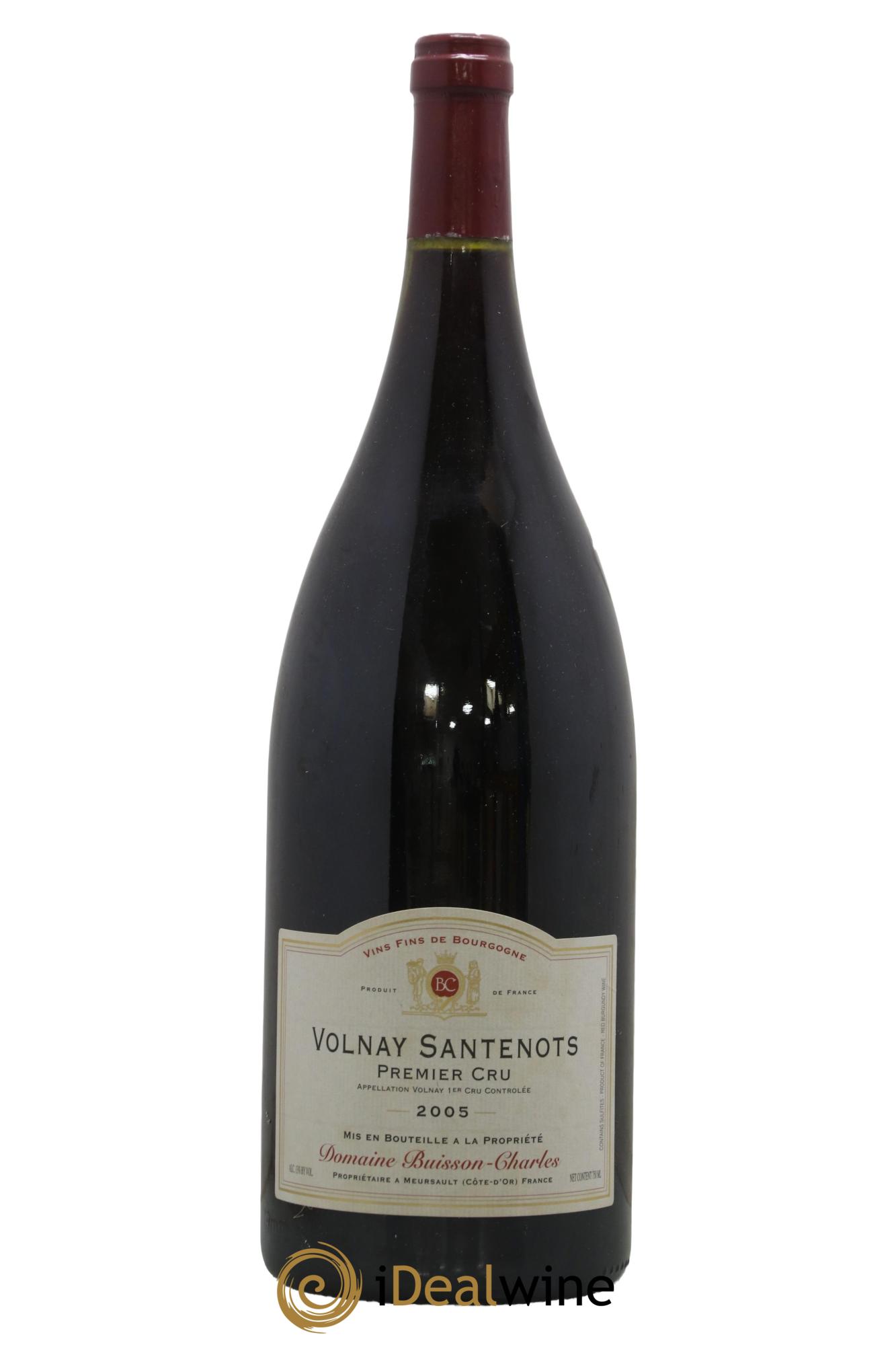 Volnay 1er Cru Santenots Buisson-Charles (Domaine) 2005 - Lot of 1 magnum - 0