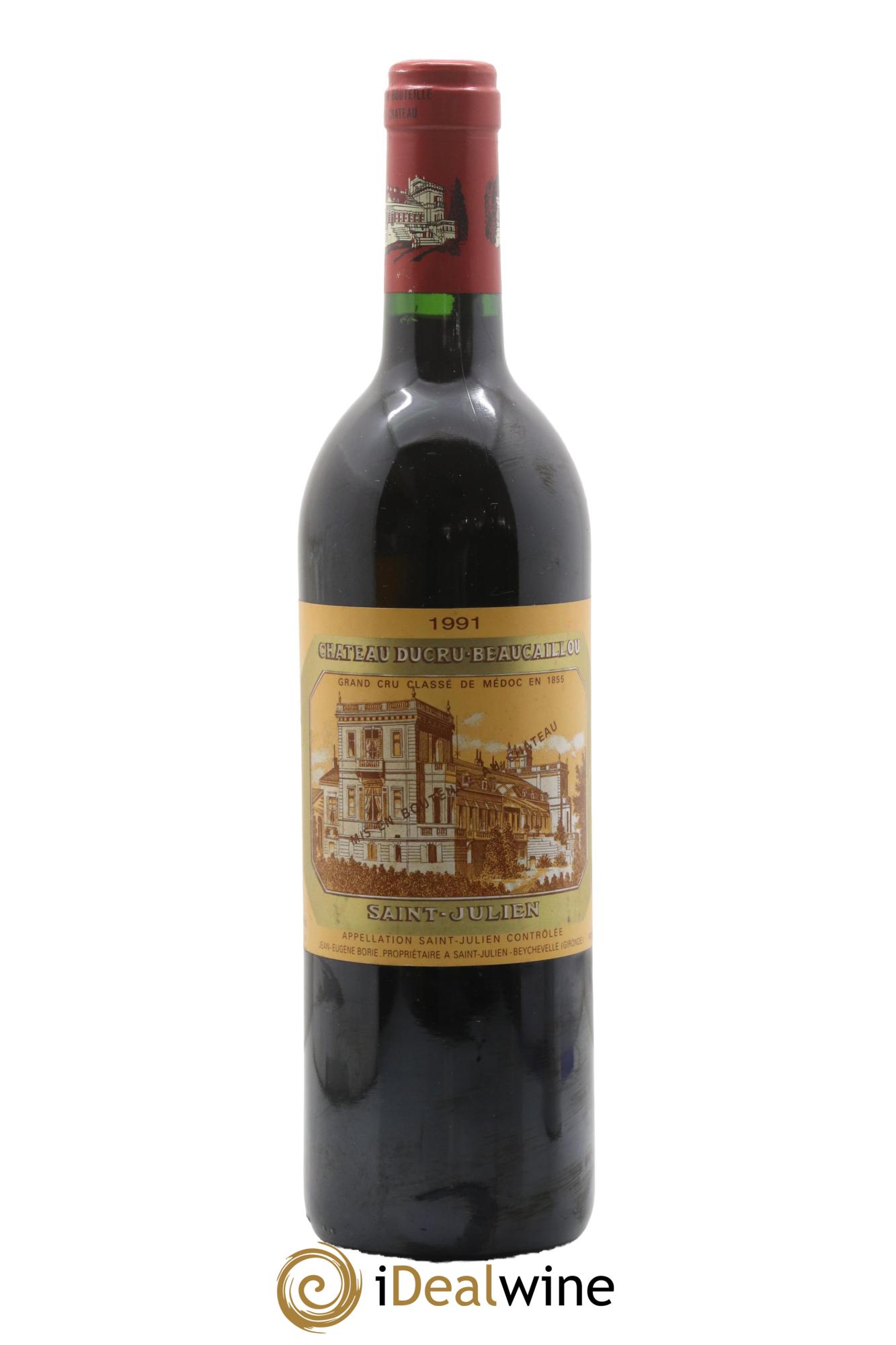 Château Ducru Beaucaillou 2ème Grand Cru Classé 1991 - Lot of 1 bottle - 0