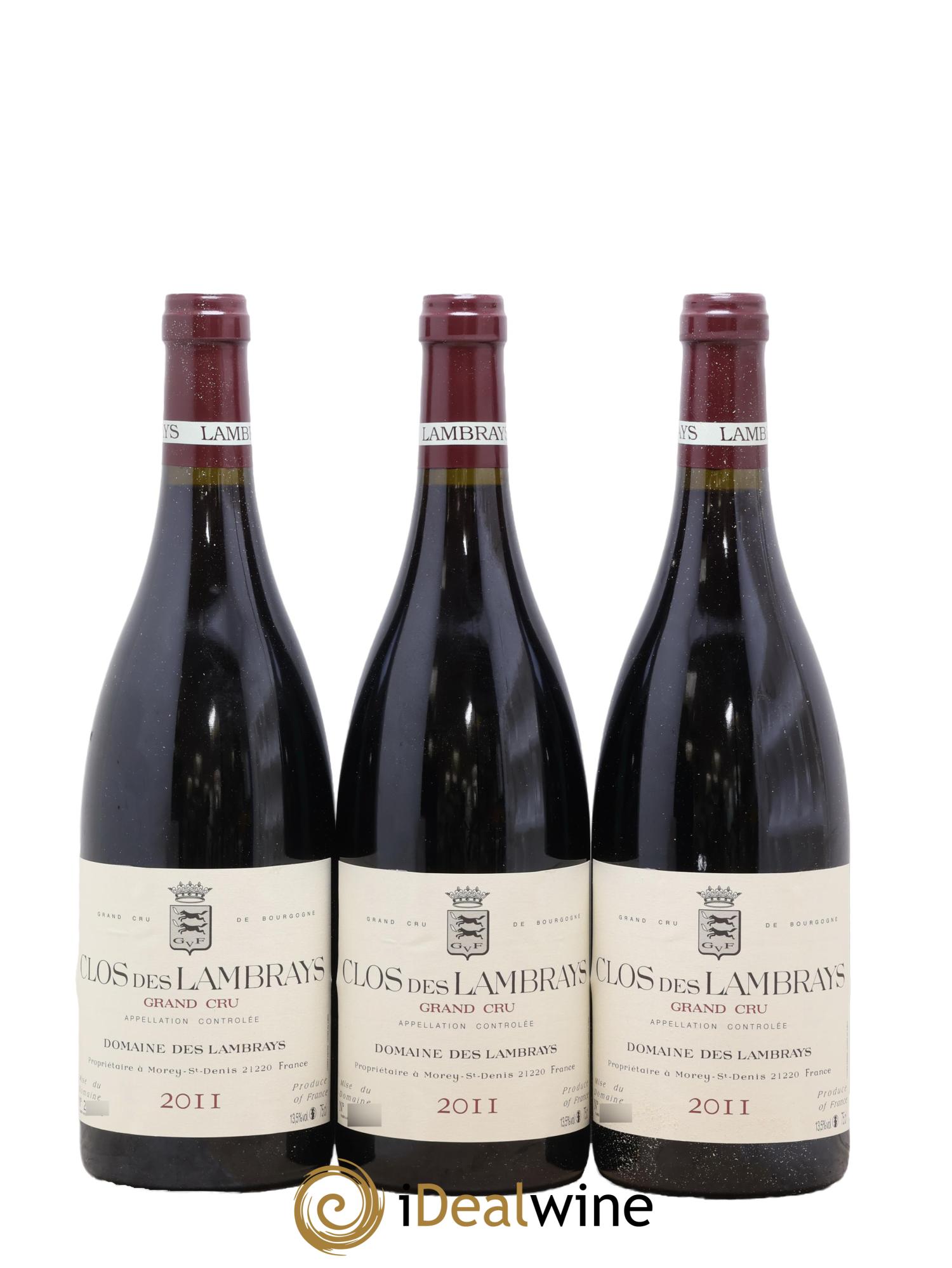 Clos des Lambrays Grand Cru Domaine des Lambrays 2011 - Posten von 6 Flaschen - 2