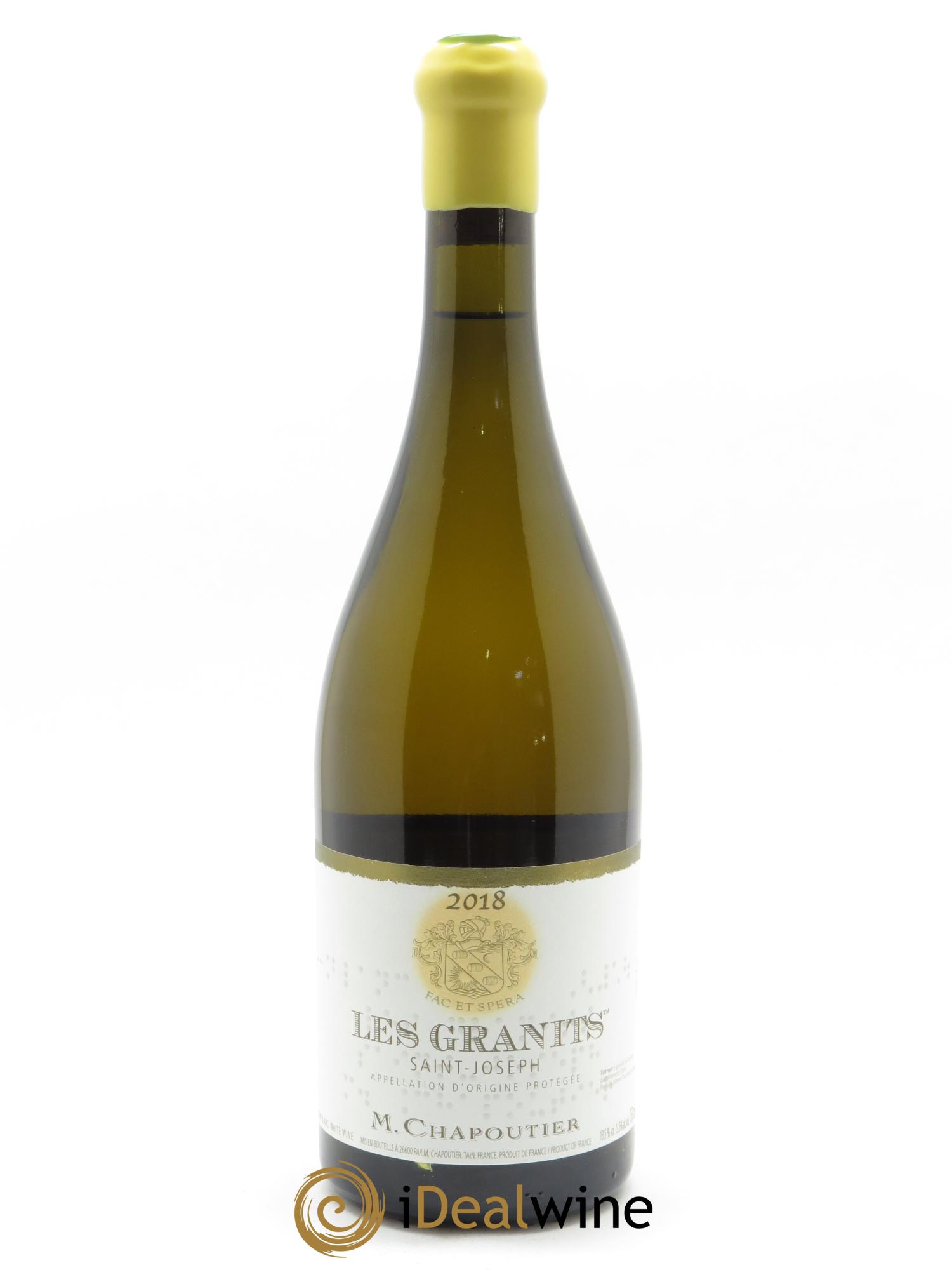 Saint-Joseph Les Granits Chapoutier 2018 - Lot of 1 bottle - 0