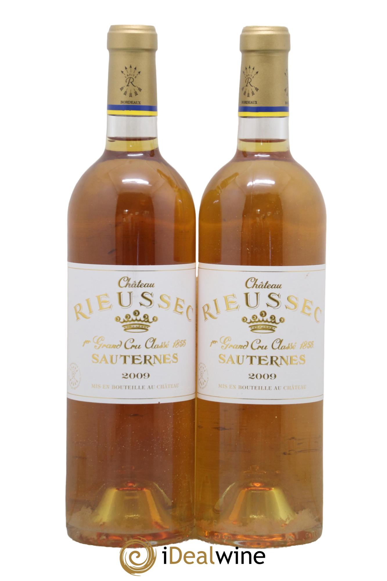 Château Rieussec 1er Grand Cru Classé 2009 - Lot de 2 bouteilles - 0