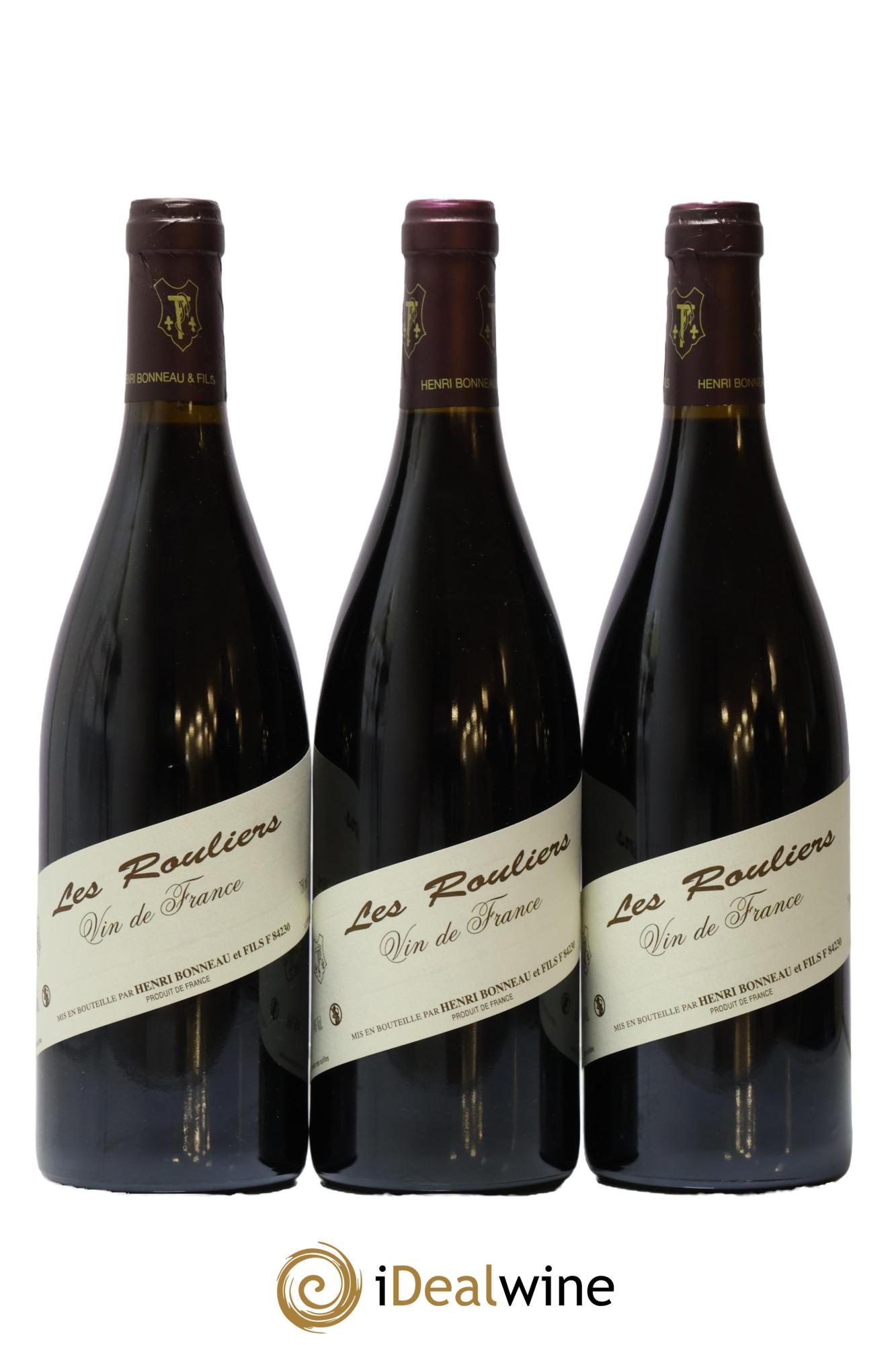 Vin de France Les Rouliers Henri Bonneau & Fils - Lot de 3 bouteilles - 0