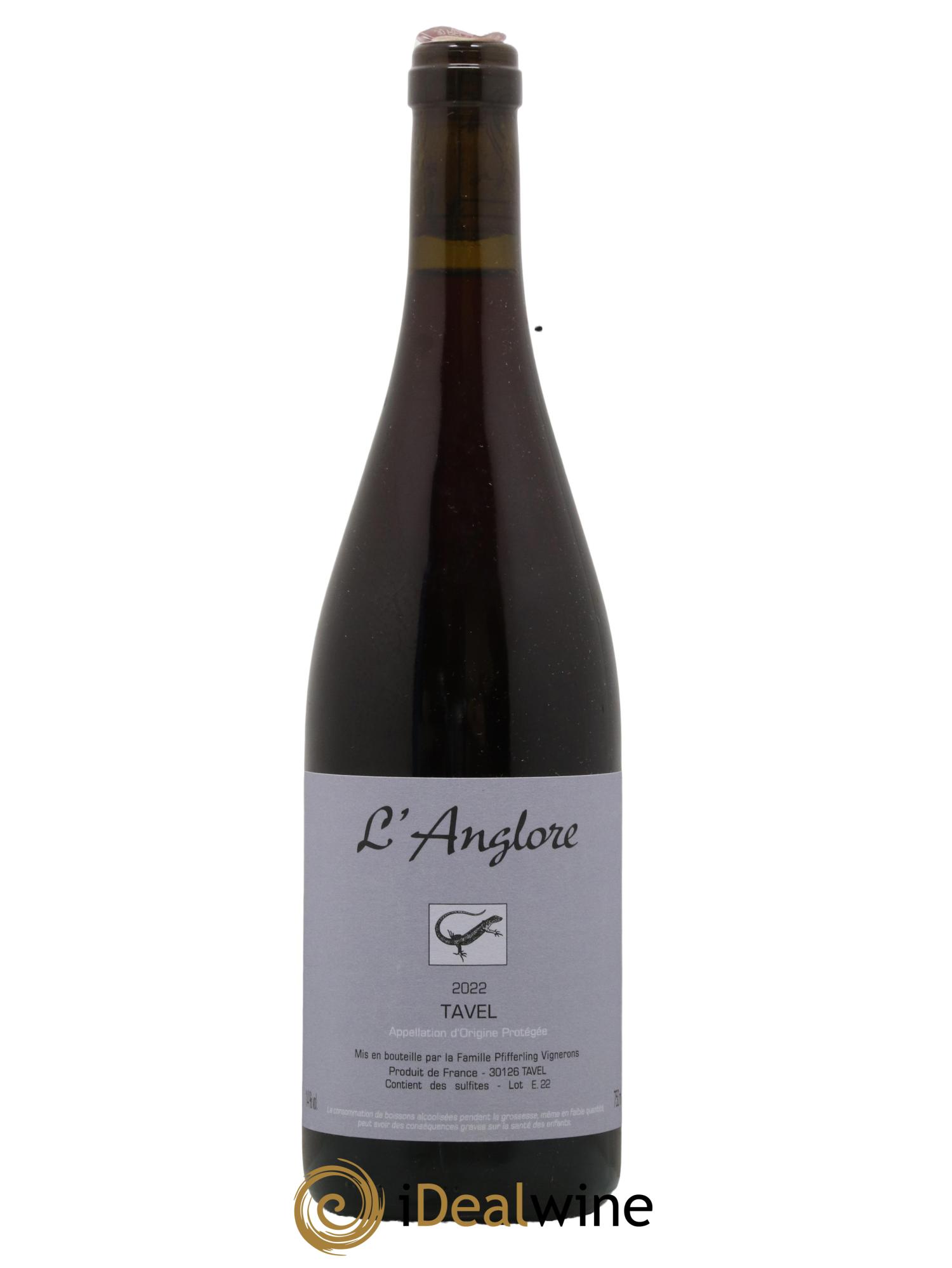 Tavel L'Anglore 2022 - Posten von 1 Flasche - 0