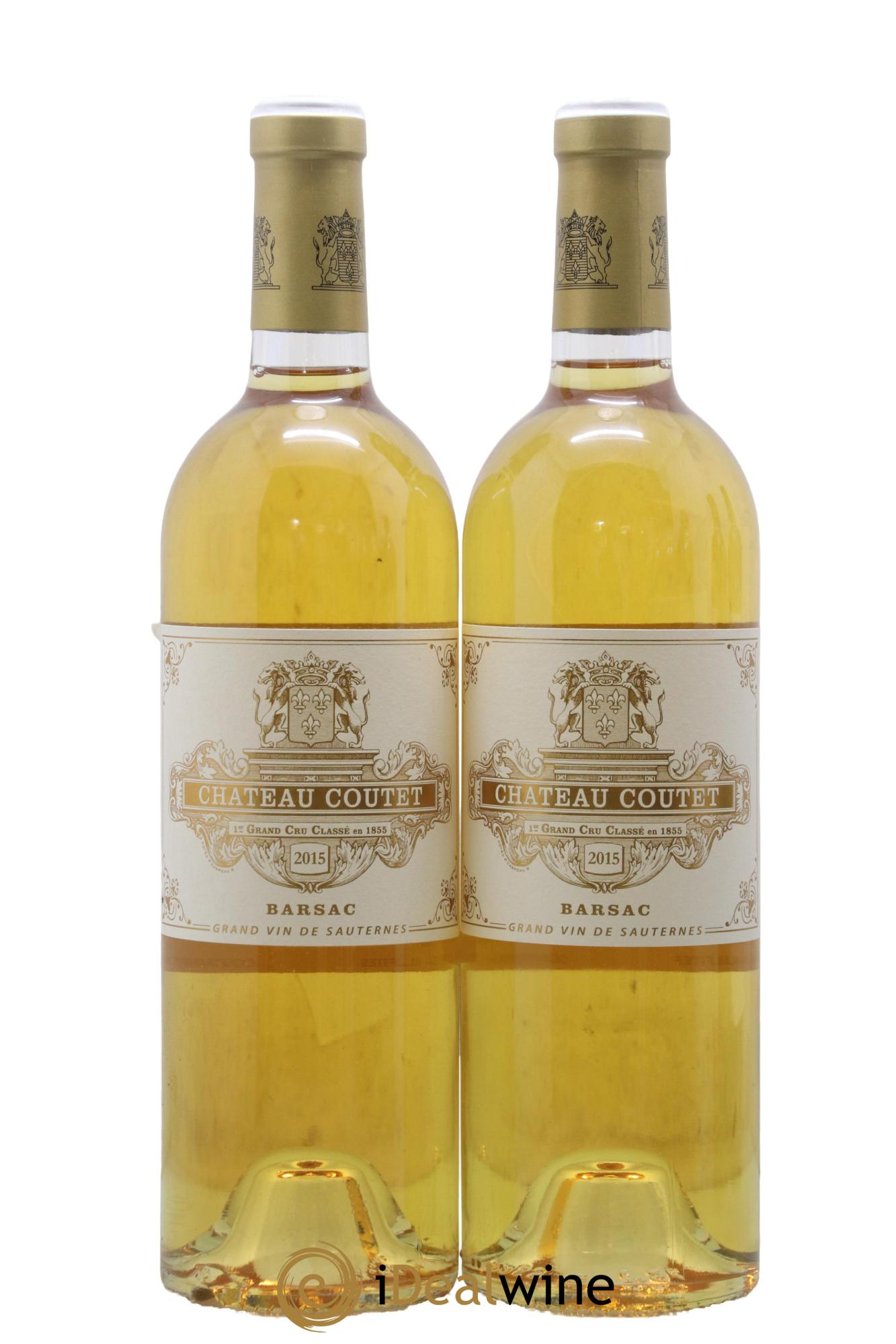 Château Coutet 1er Grand Cru Classé 2015 - Lot of 2 bottles - 0
