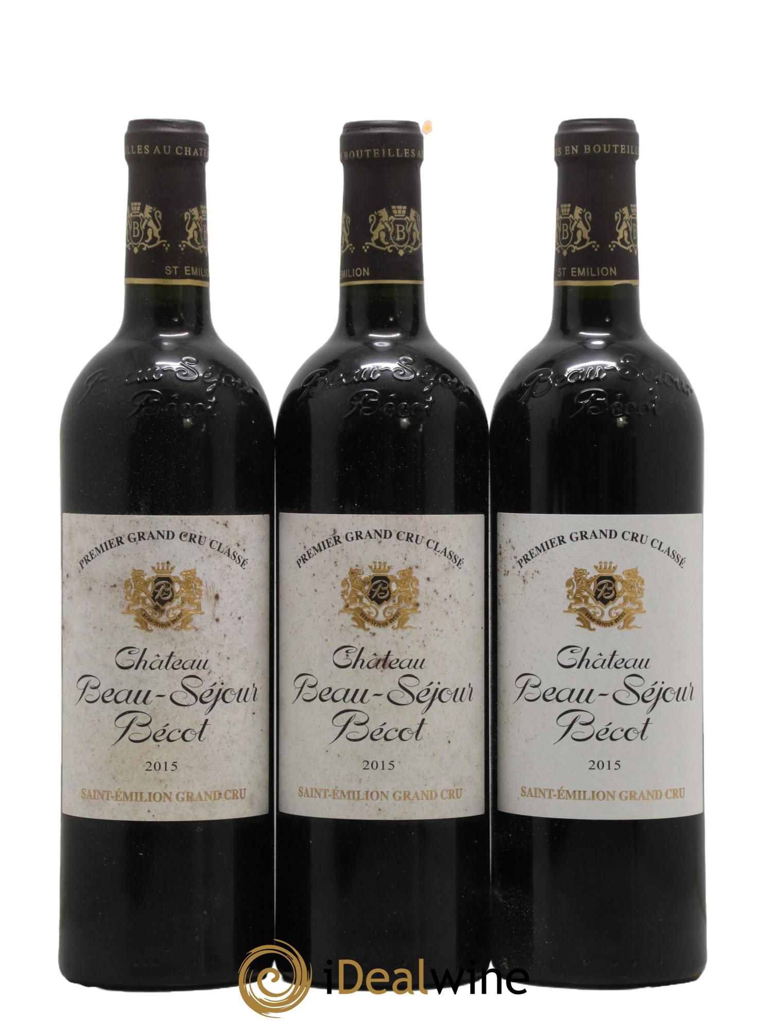 Château Beau-Séjour Bécot 1er Grand Cru Classé B 2015 - Lot de 6 bouteilles - 2