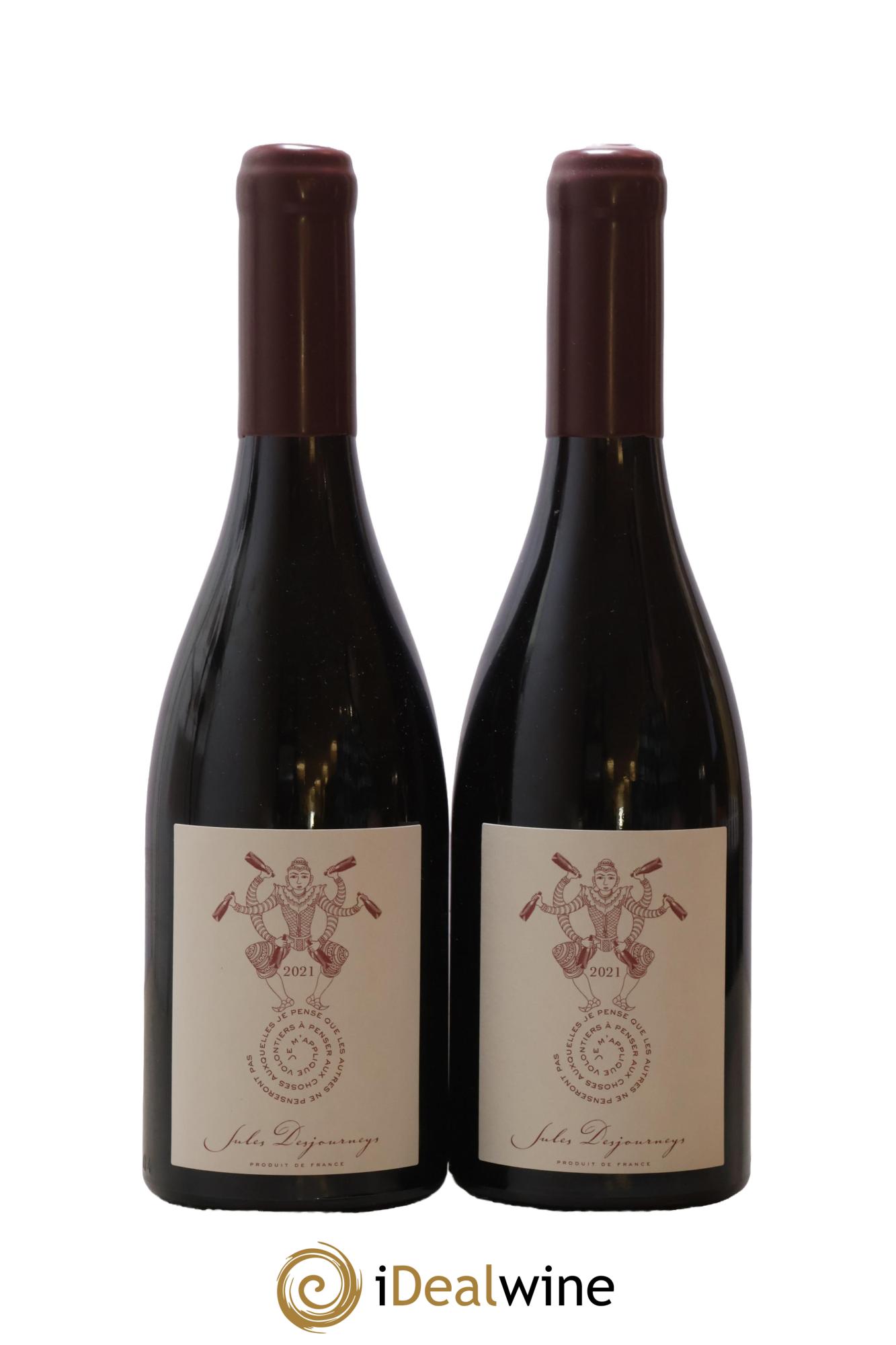 Beaujolais Jules Desjourneys Je M'Applique… 2021 - Lot de 2 bouteilles - 0