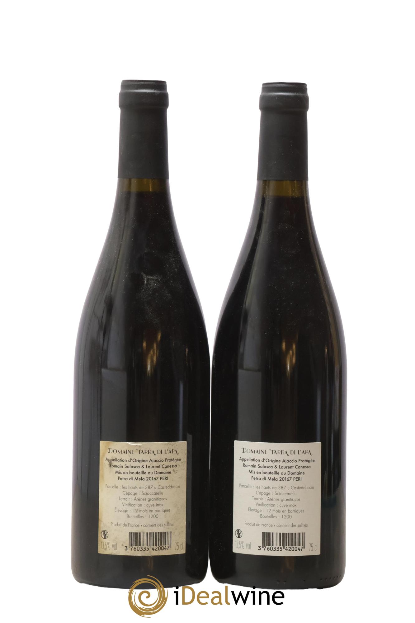 Ajaccio Regina Tarra di L'Apa 2019 - Posten von 2 Flaschen - 1