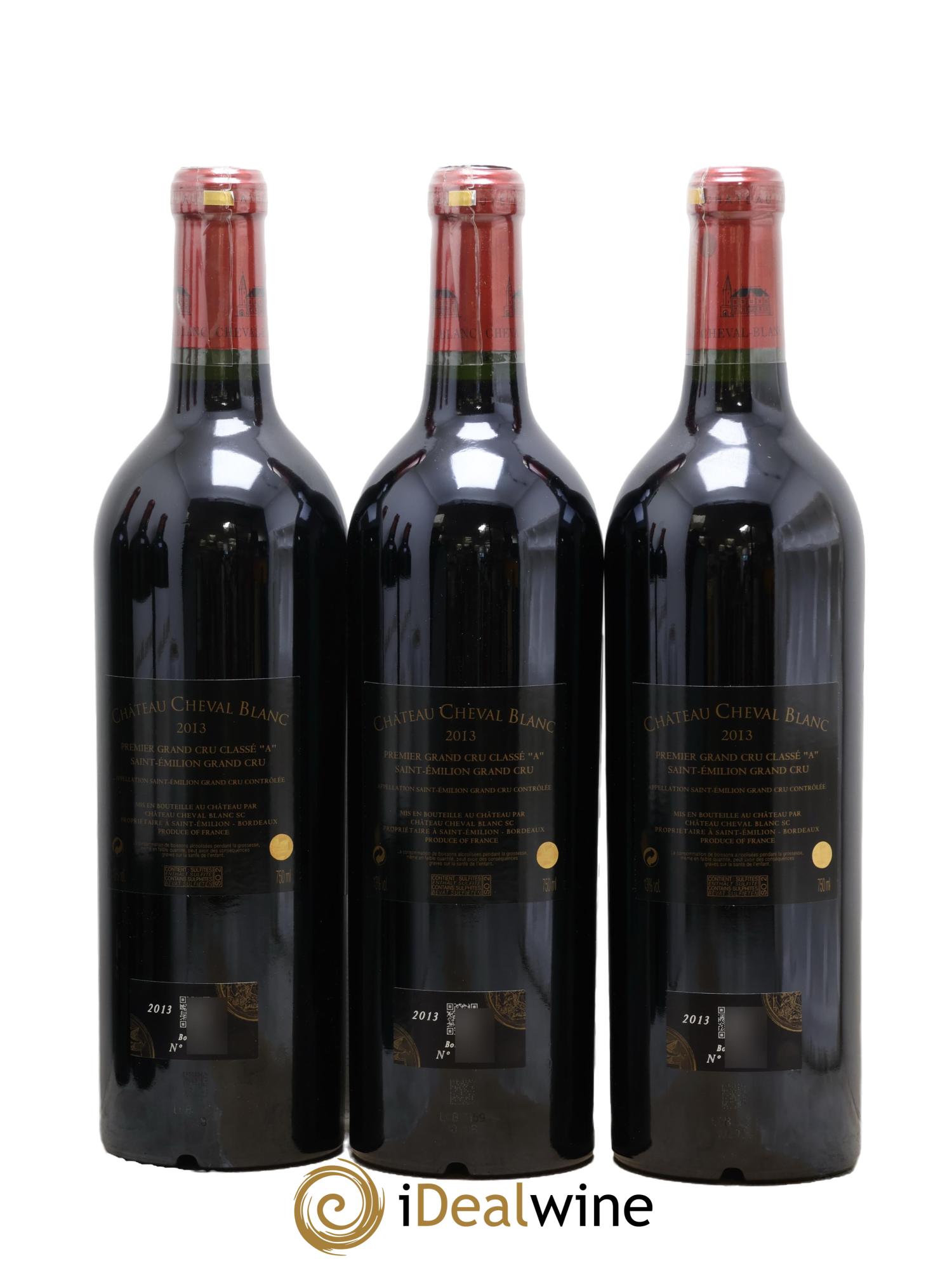 Château Cheval Blanc 1er Grand Cru Classé A 2013 - Lotto di 6 bottiglie - 2