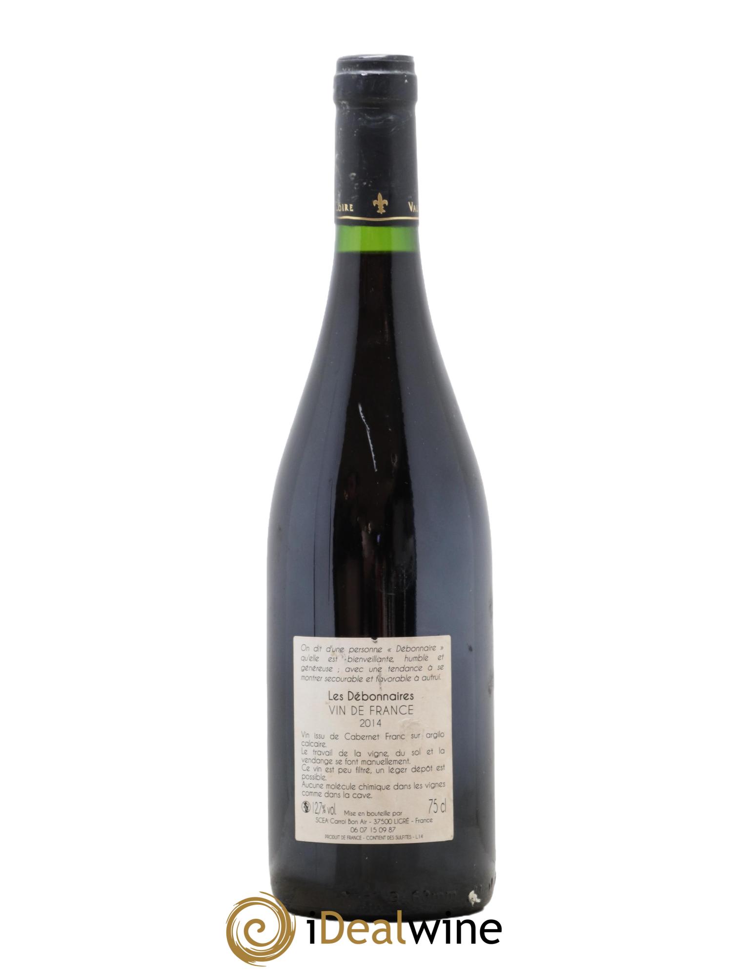 Vin de France Les Debonnaires Luc Sebille 2014 - Posten von 1 Flasche - 1