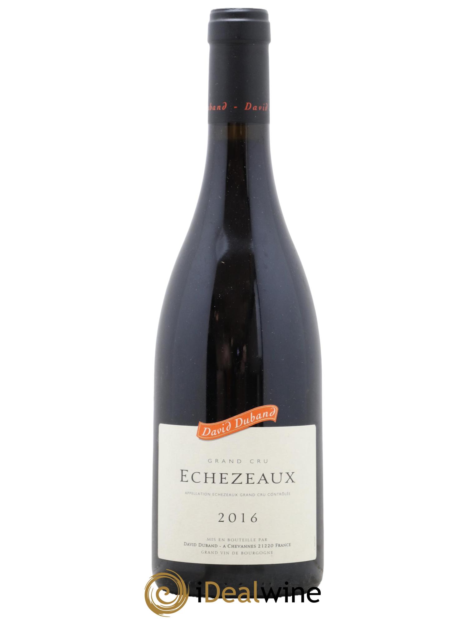 Echezeaux Grand Cru David Duband (Domaine) 2016 - Lot de 1 bouteille - 0