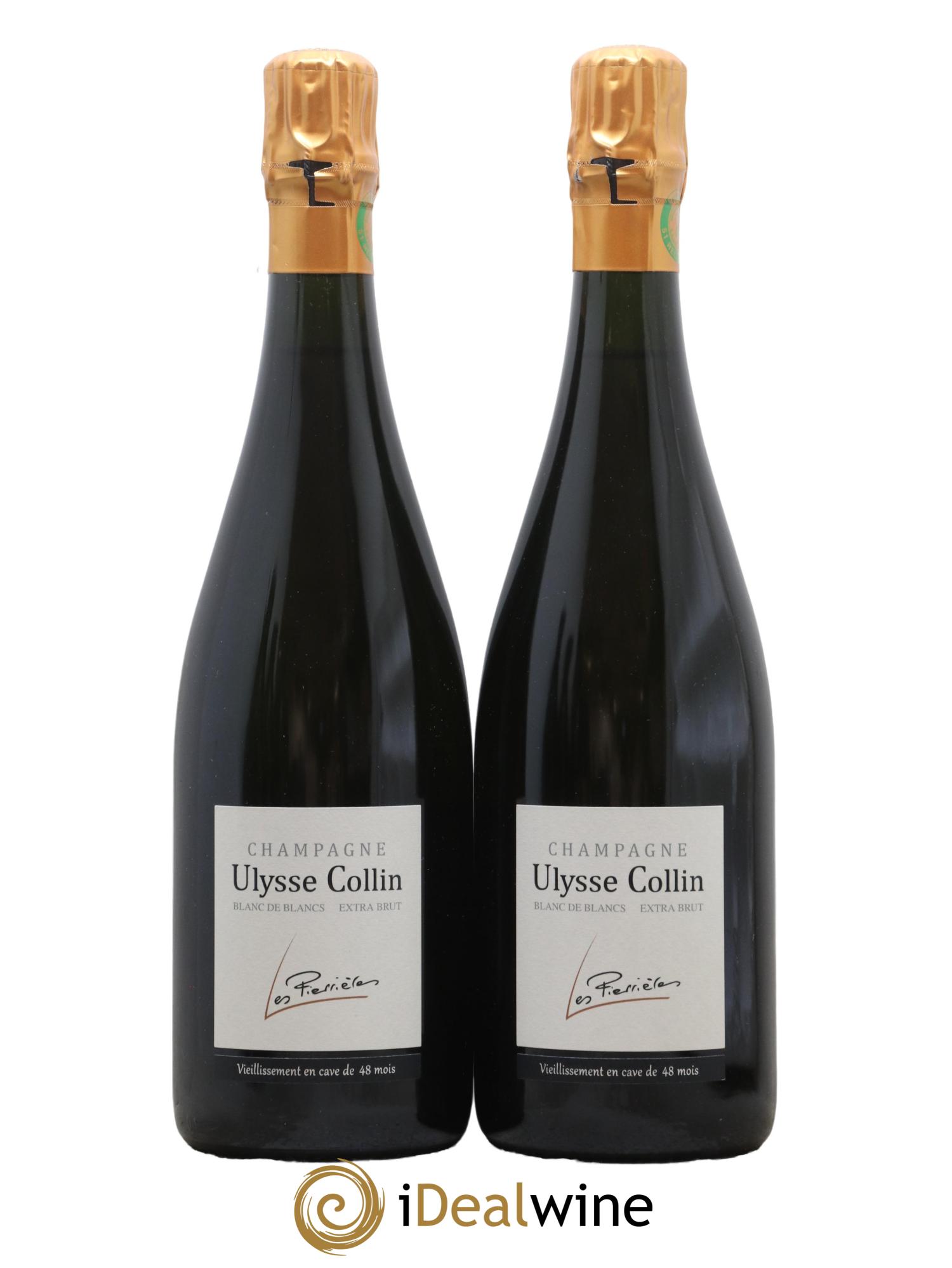 Les Pierrières Blancs de Blancs Extra-Brut Ulysse Collin - Lot de 2 bouteilles - 0