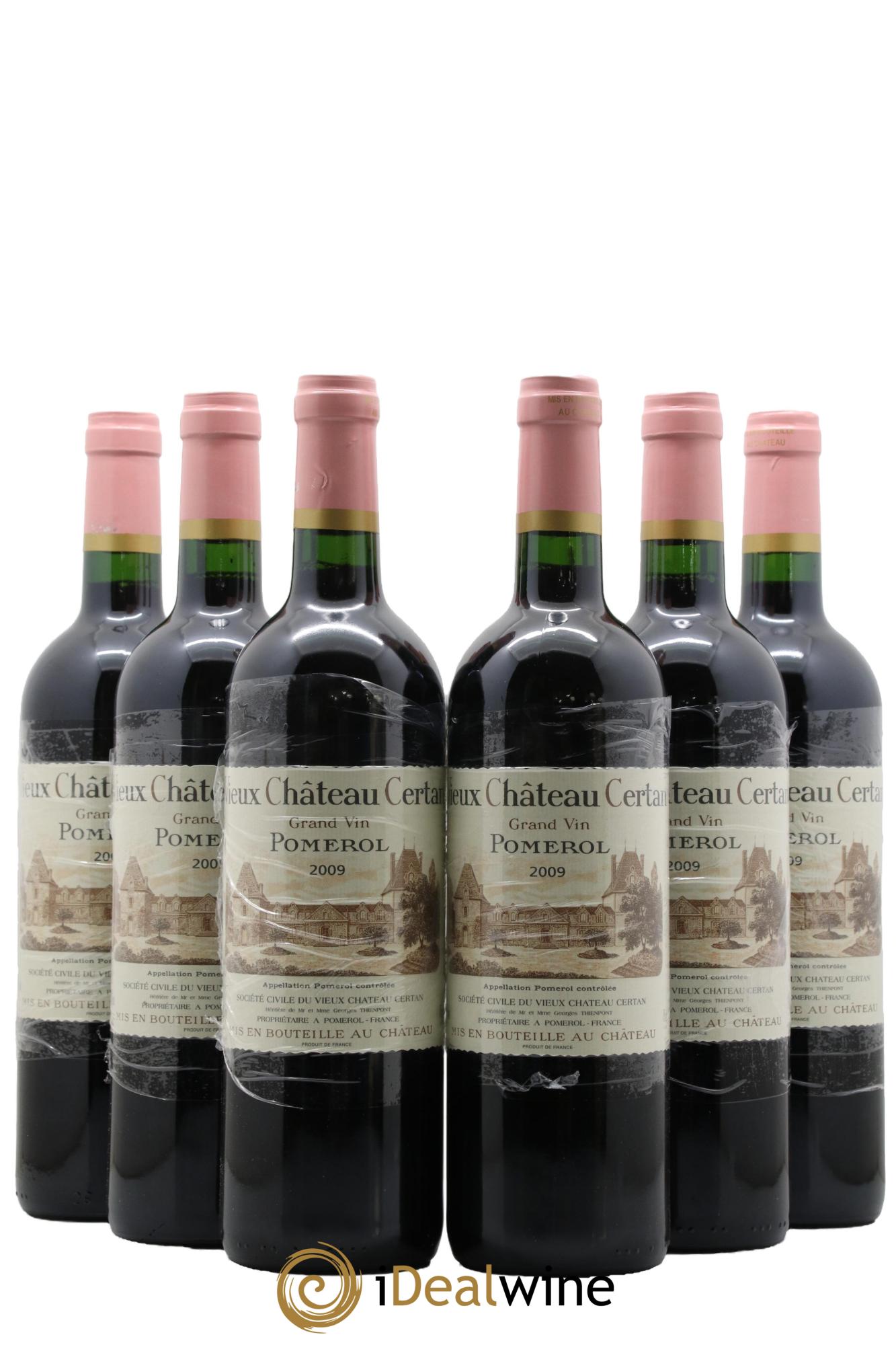 Vieux Château Certan 2009 - Lot de 6 bouteilles - 0