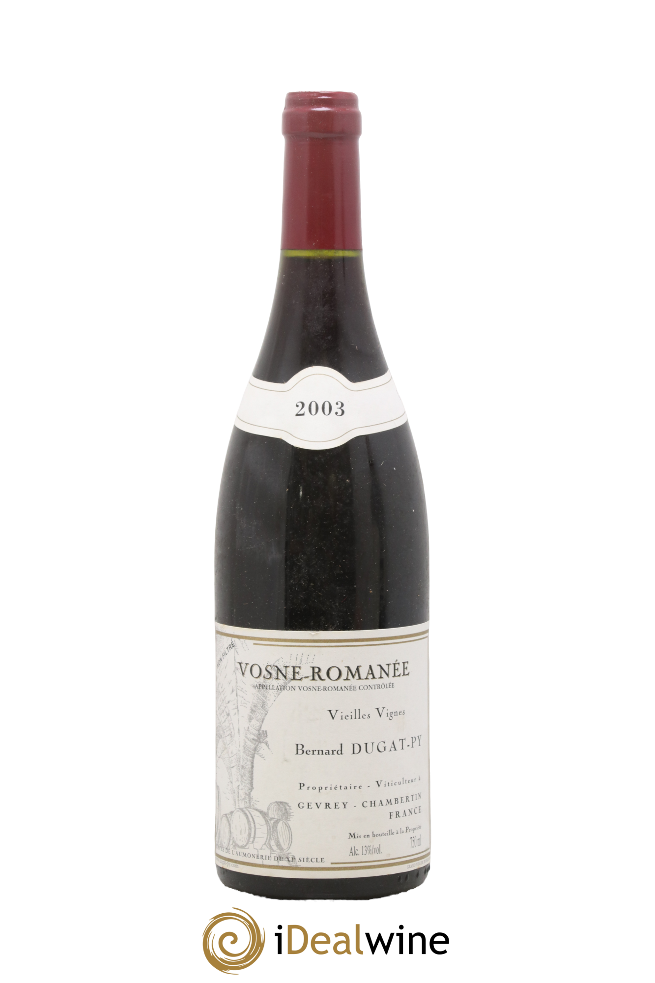 Vosne-Romanée Vieilles Vignes Dugat-Py 2003 - Lot of 1 bottle - 0