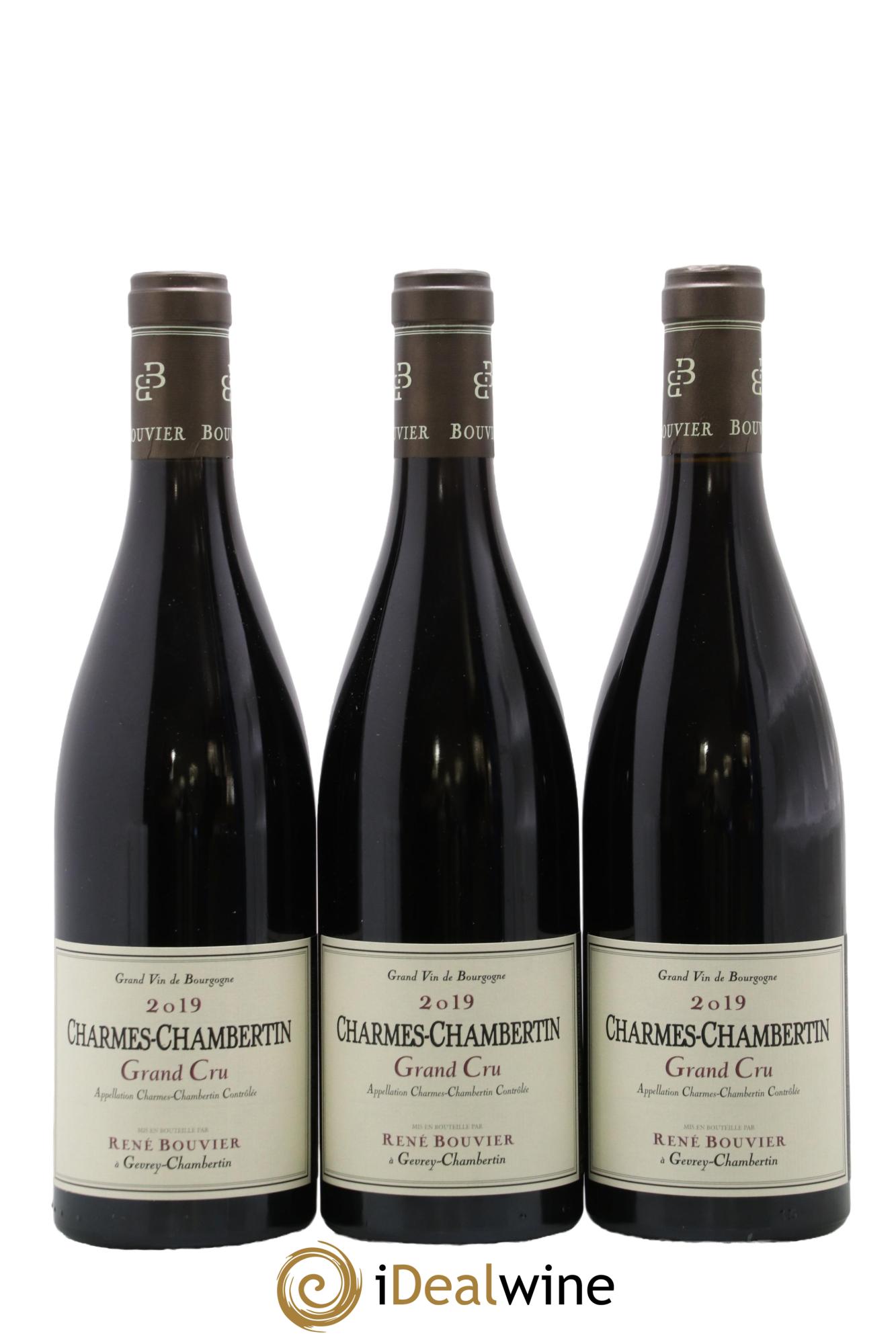 Charmes-Chambertin Grand Cru René Bouvier (Domaine) 2019 - Lot de 3 bouteilles - 0
