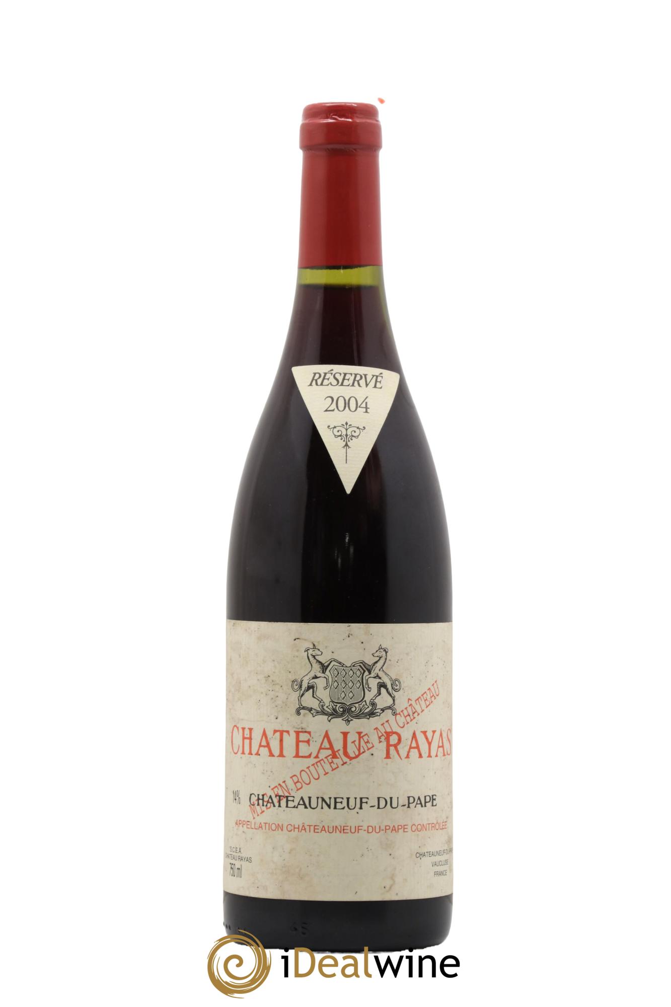 Châteauneuf-du-Pape Château Rayas Emmanuel Reynaud 2004 - Lot de 1 bouteille - 0