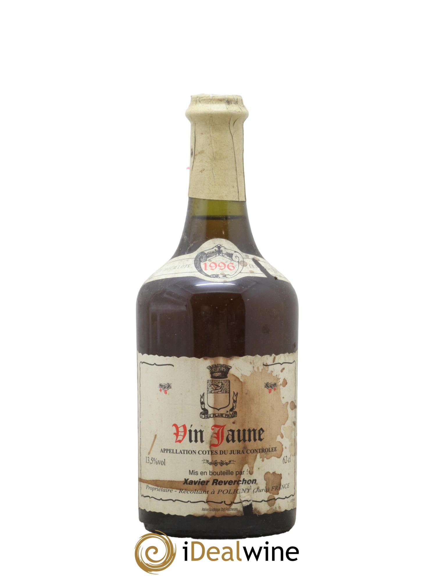 Côtes du Jura Vin Jaune Domaine Xavier Reverchon 1996 - Lot de 1 clavelin - 0